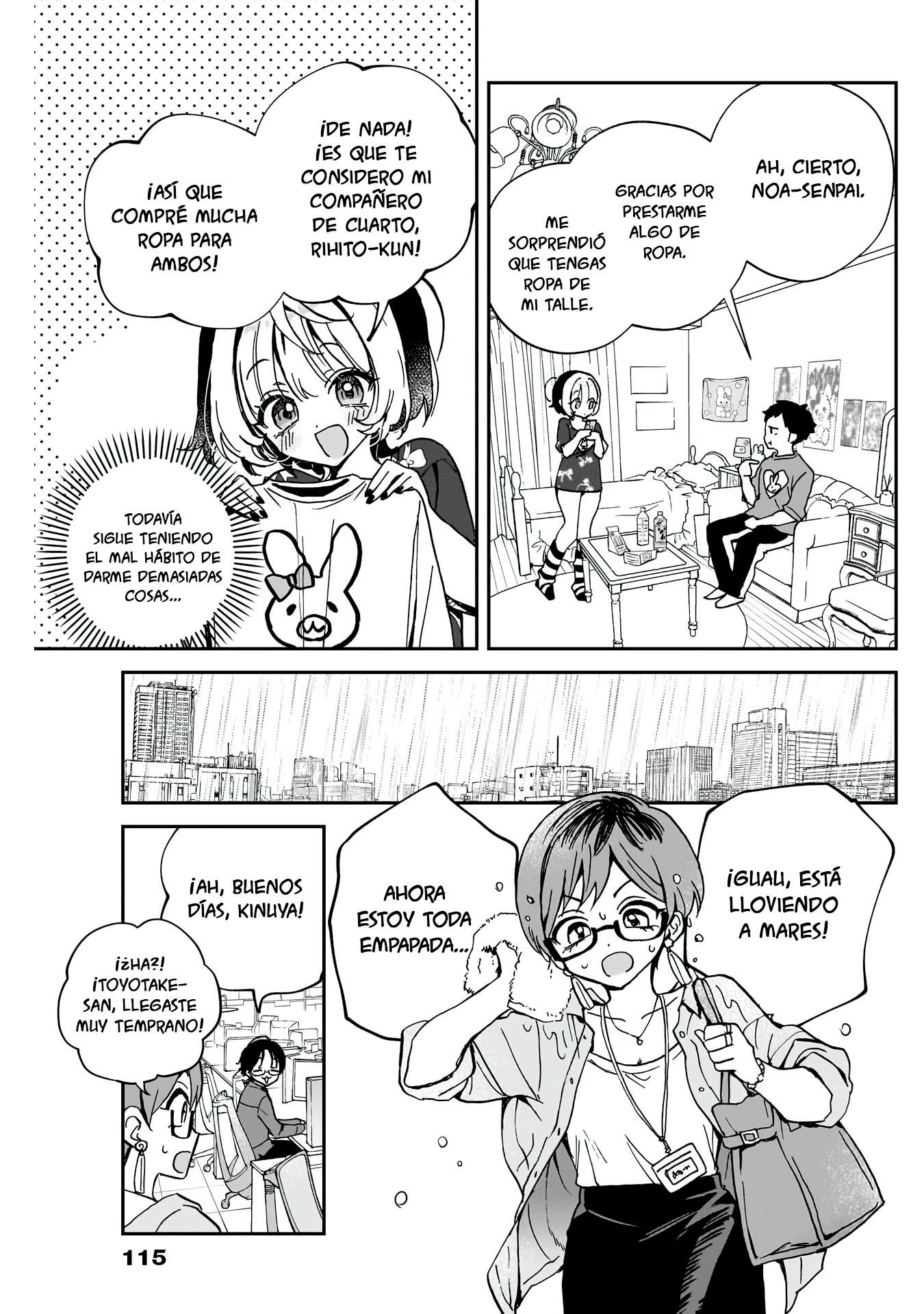 Noa-senpai wa Tomodachi Capítulo 55 - Página 3 en español