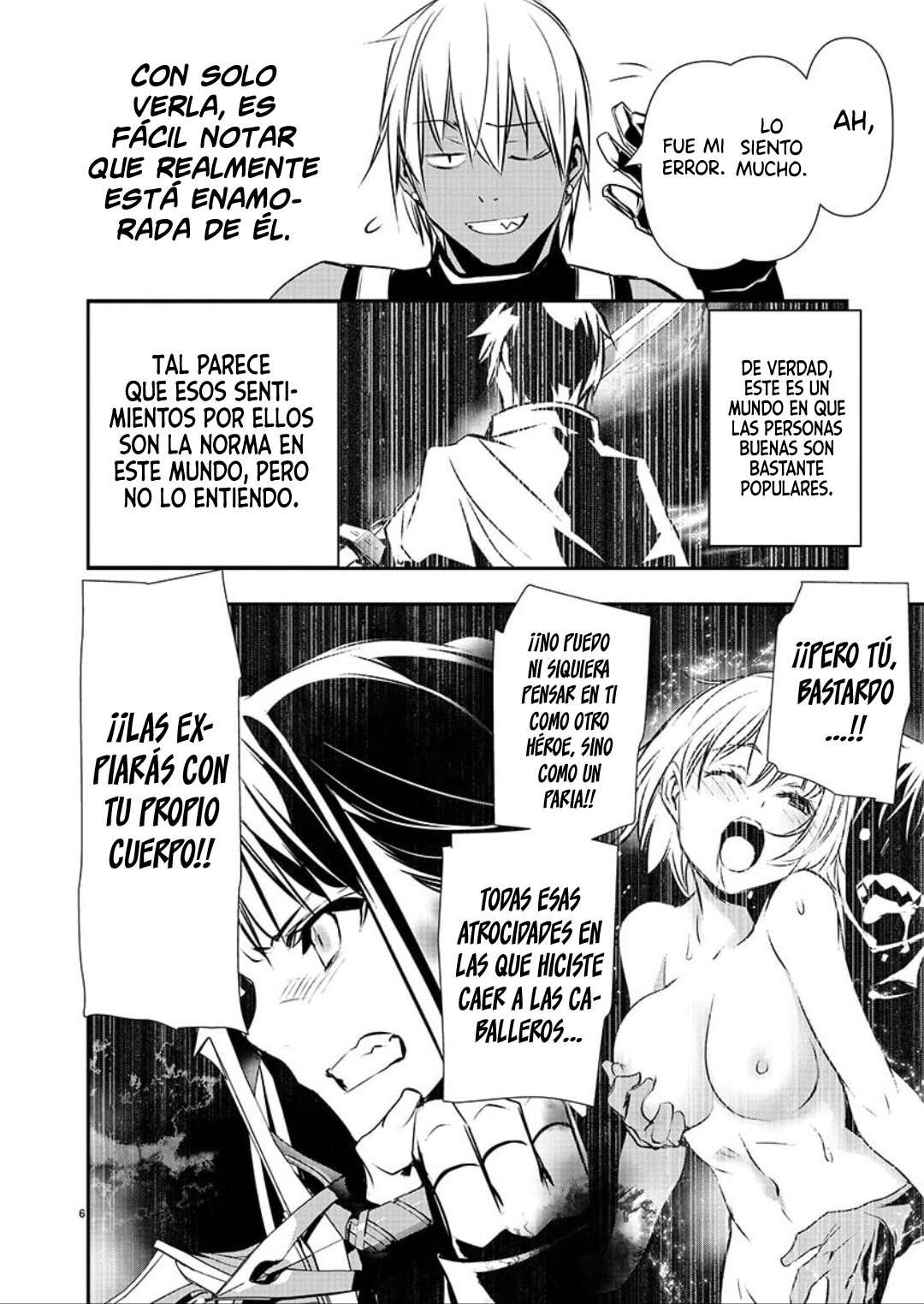 ISEKAI NTR ~SHINYUU NO ONNA WO SAIKYOU SKILL DE OTOSU HOUHOU Capítulo 32 - Página 9 en español