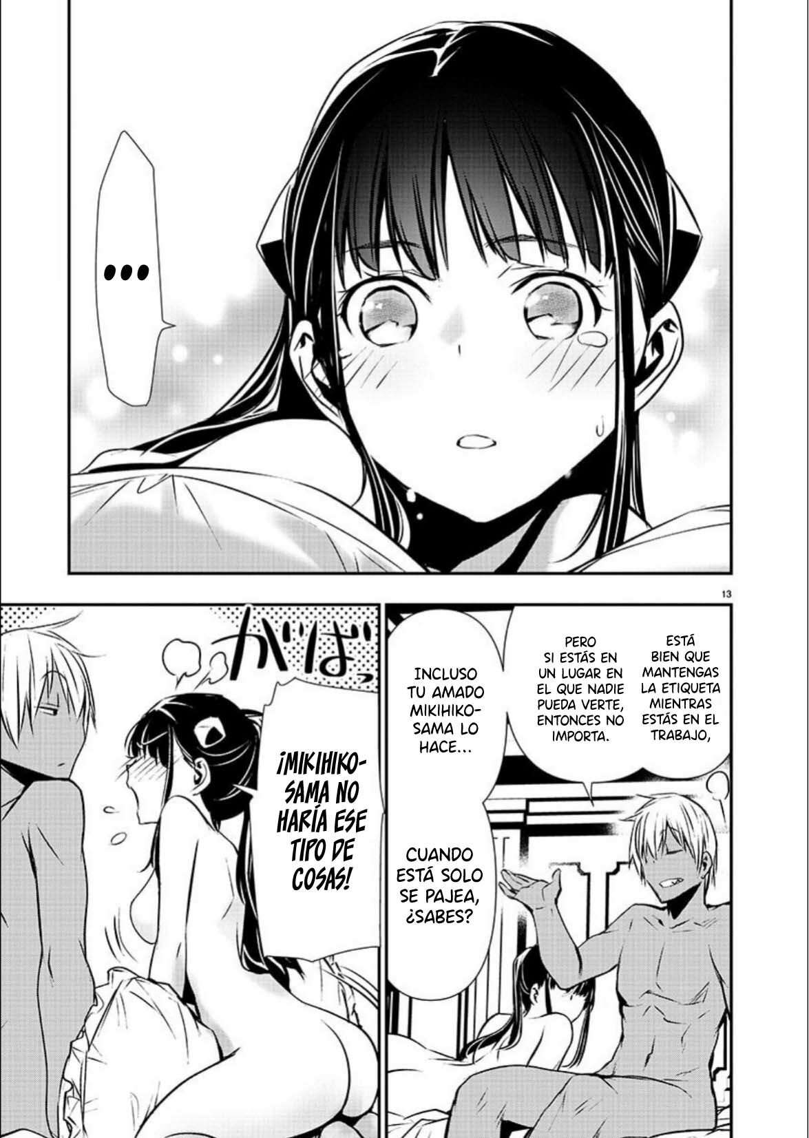 ISEKAI NTR ~SHINYUU NO ONNA WO SAIKYOU SKILL DE OTOSU HOUHOU Capítulo 36 - Página 14 en español