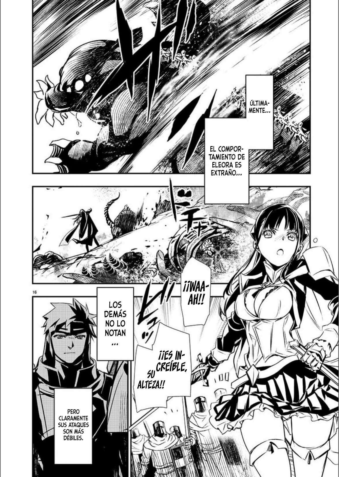 ISEKAI NTR ~SHINYUU NO ONNA WO SAIKYOU SKILL DE OTOSU HOUHOU Capítulo 36 - Página 17 en español