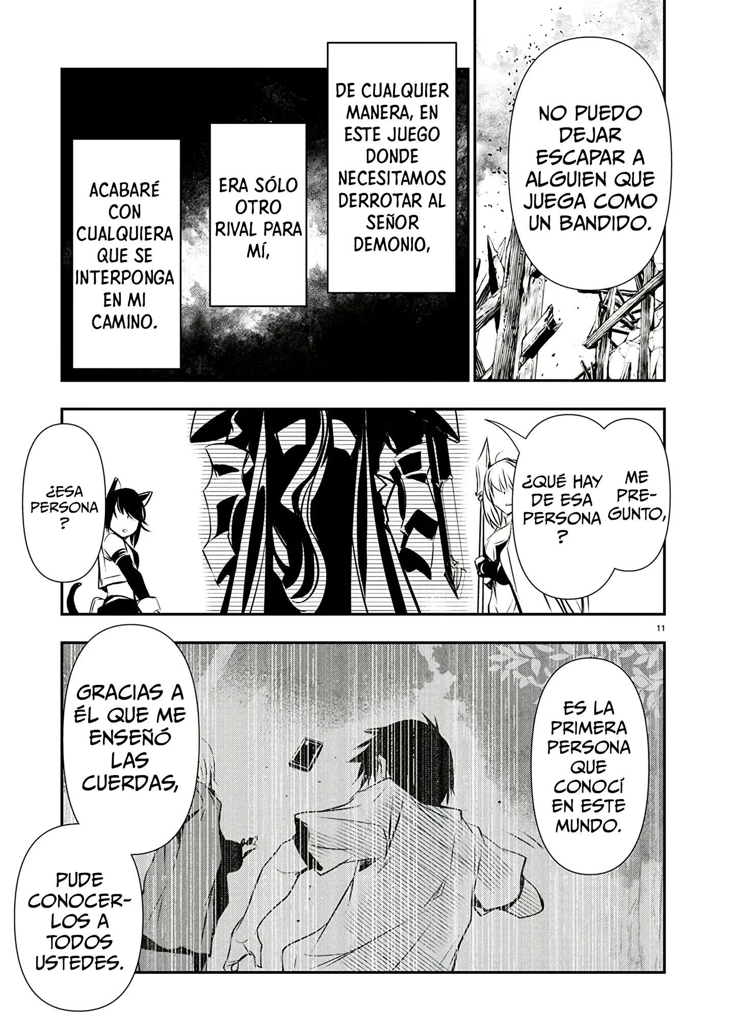 ISEKAI NTR ~SHINYUU NO ONNA WO SAIKYOU SKILL DE OTOSU HOUHOU Capítulo 54 - Página 11 en español