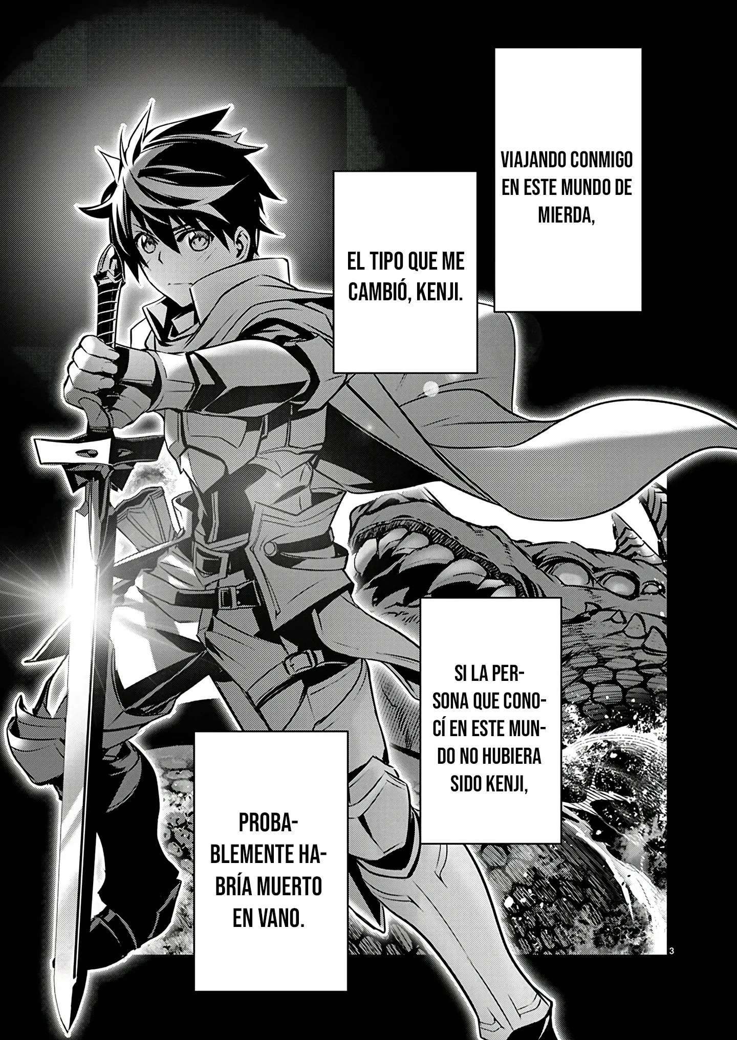 ISEKAI NTR ~SHINYUU NO ONNA WO SAIKYOU SKILL DE OTOSU HOUHOU Capítulo 55 - Página 3 en español