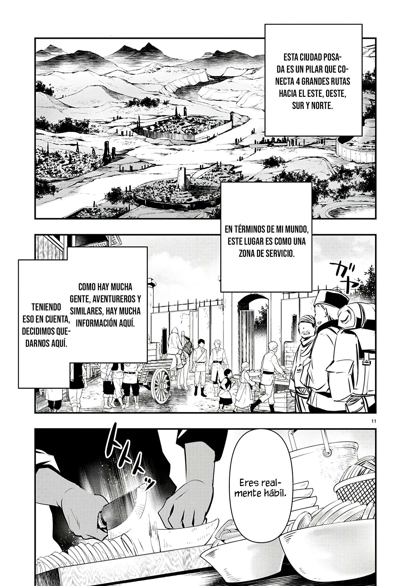 ISEKAI NTR ~SHINYUU NO ONNA WO SAIKYOU SKILL DE OTOSU HOUHOU Capítulo 56 - Página 11 en español