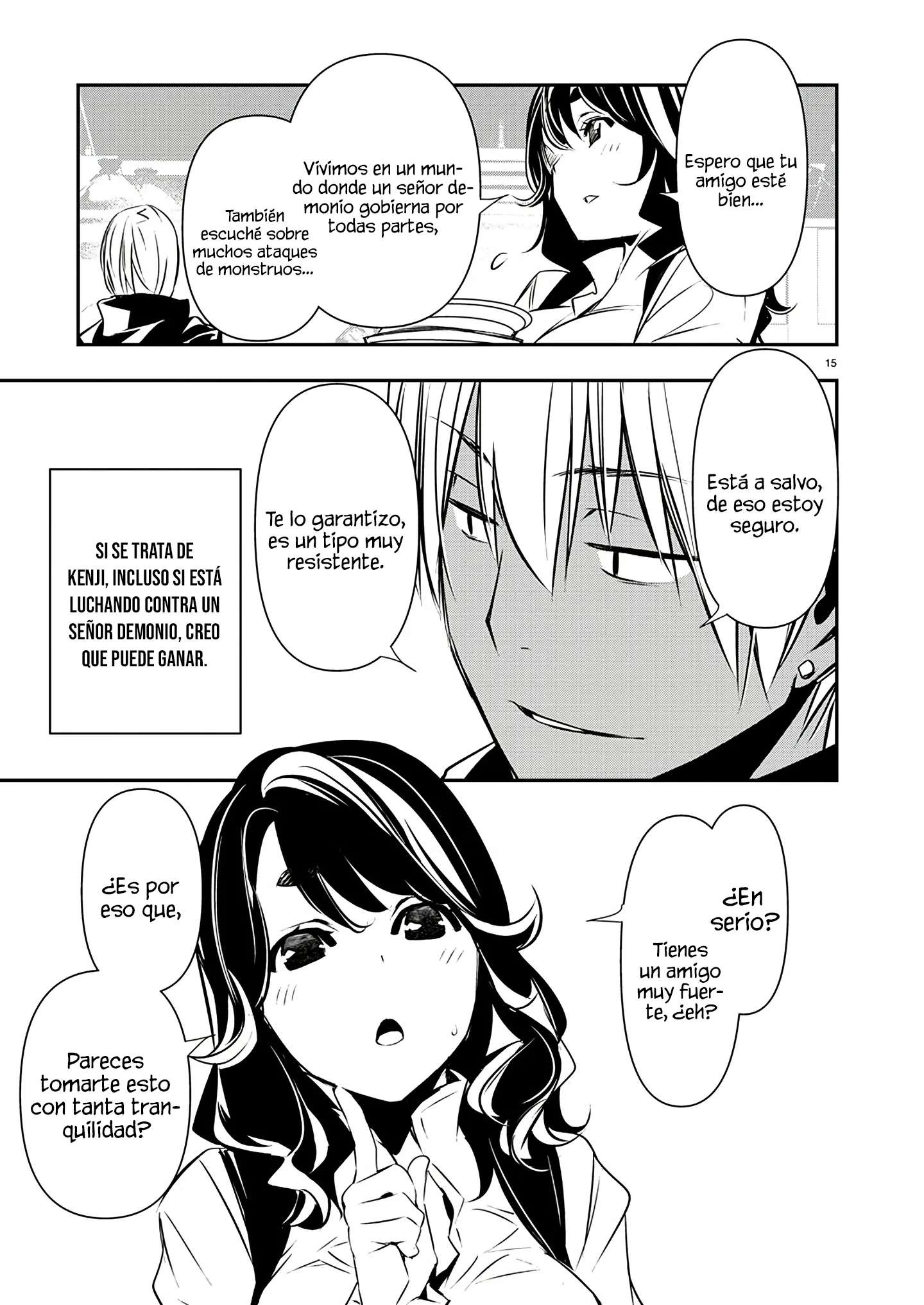 ISEKAI NTR ~SHINYUU NO ONNA WO SAIKYOU SKILL DE OTOSU HOUHOU Capítulo 56 - Página 15 en español