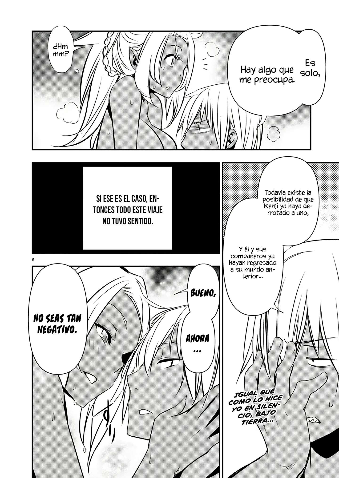 ISEKAI NTR ~SHINYUU NO ONNA WO SAIKYOU SKILL DE OTOSU HOUHOU Capítulo 56 - Página 6 en español