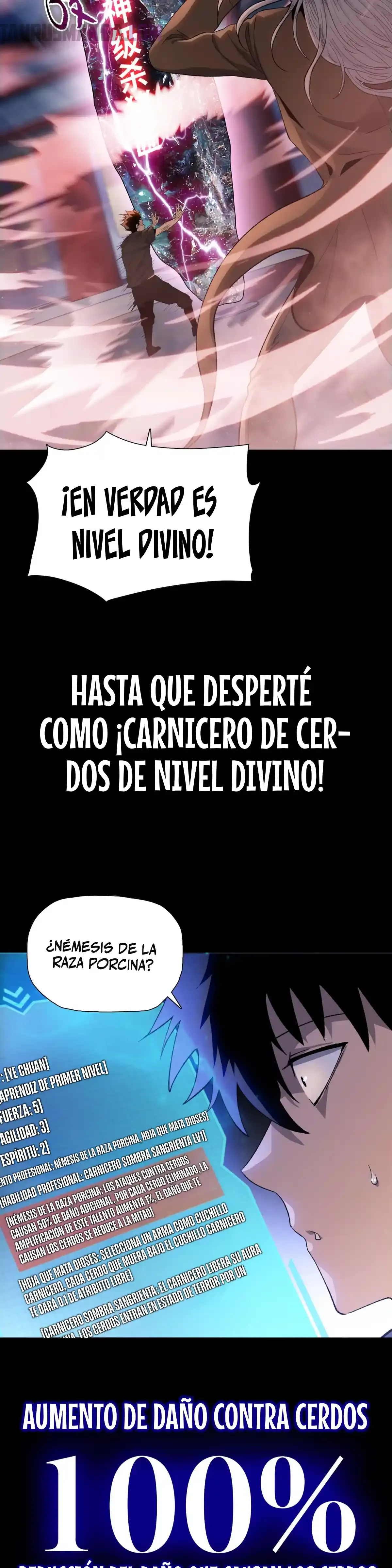 Carnicero Marcial De Rango Divino Capítulo 0 - Página 4 en español