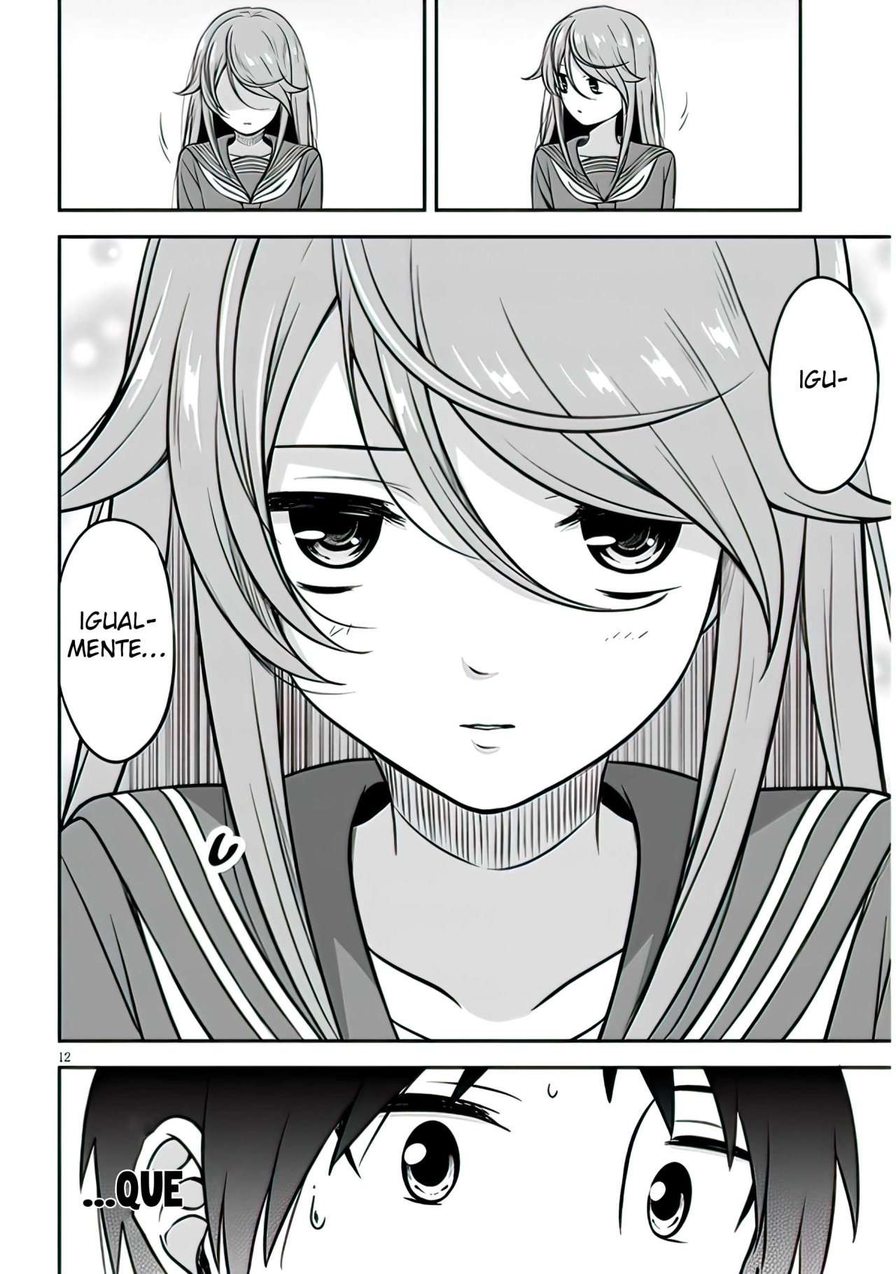 Kurai Anoko to Shitai Koto Capítulo 1 - Página 12 en español