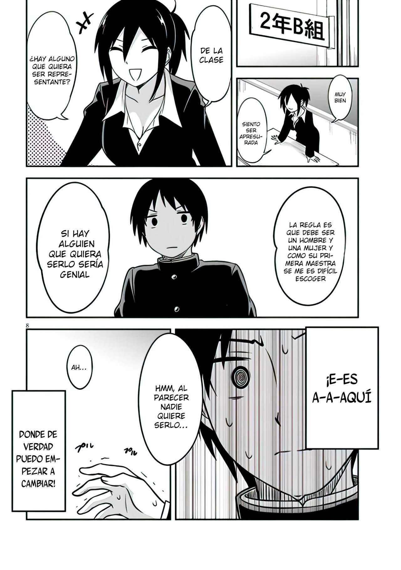 Kurai Anoko to Shitai Koto Capítulo 1 - Página 8 en español