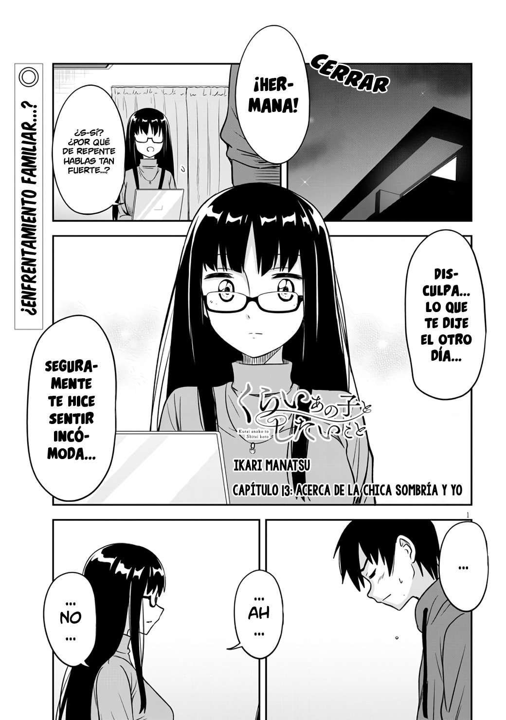 Kurai Anoko to Shitai Koto Capítulo 13 - Página 3 en español
