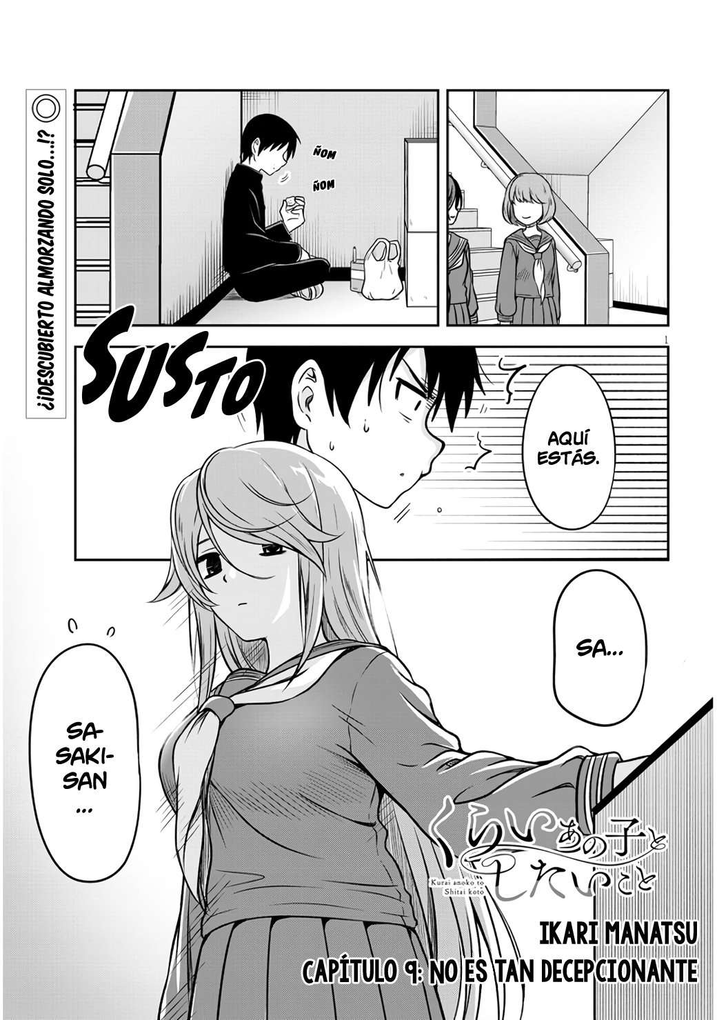 Kurai Anoko to Shitai Koto Capítulo 9 - Página 3 en español