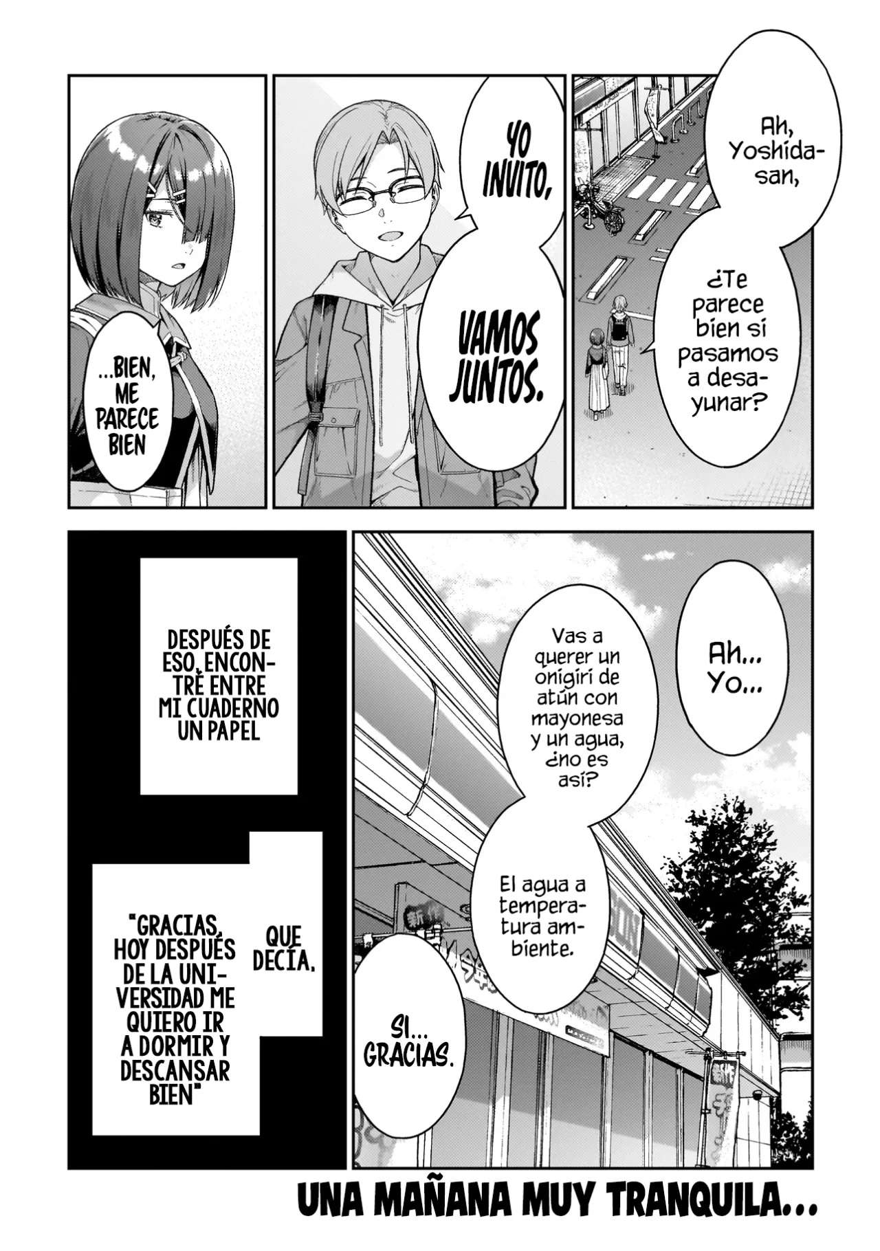 Wakaranai Desu Yoshida-san Capítulo 3 - Página 32 en español