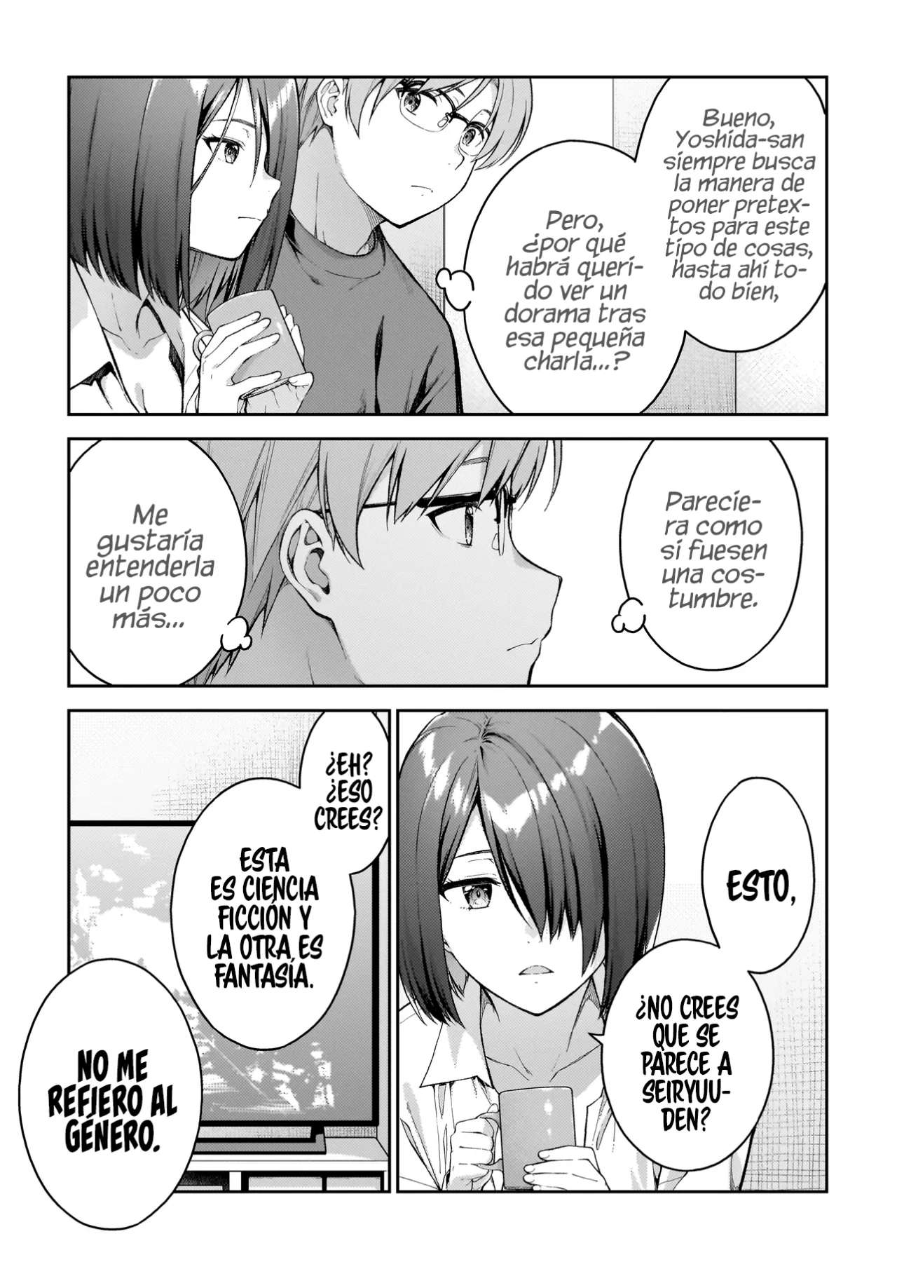 Wakaranai Desu Yoshida-san Capítulo 4 - Página 13 en español