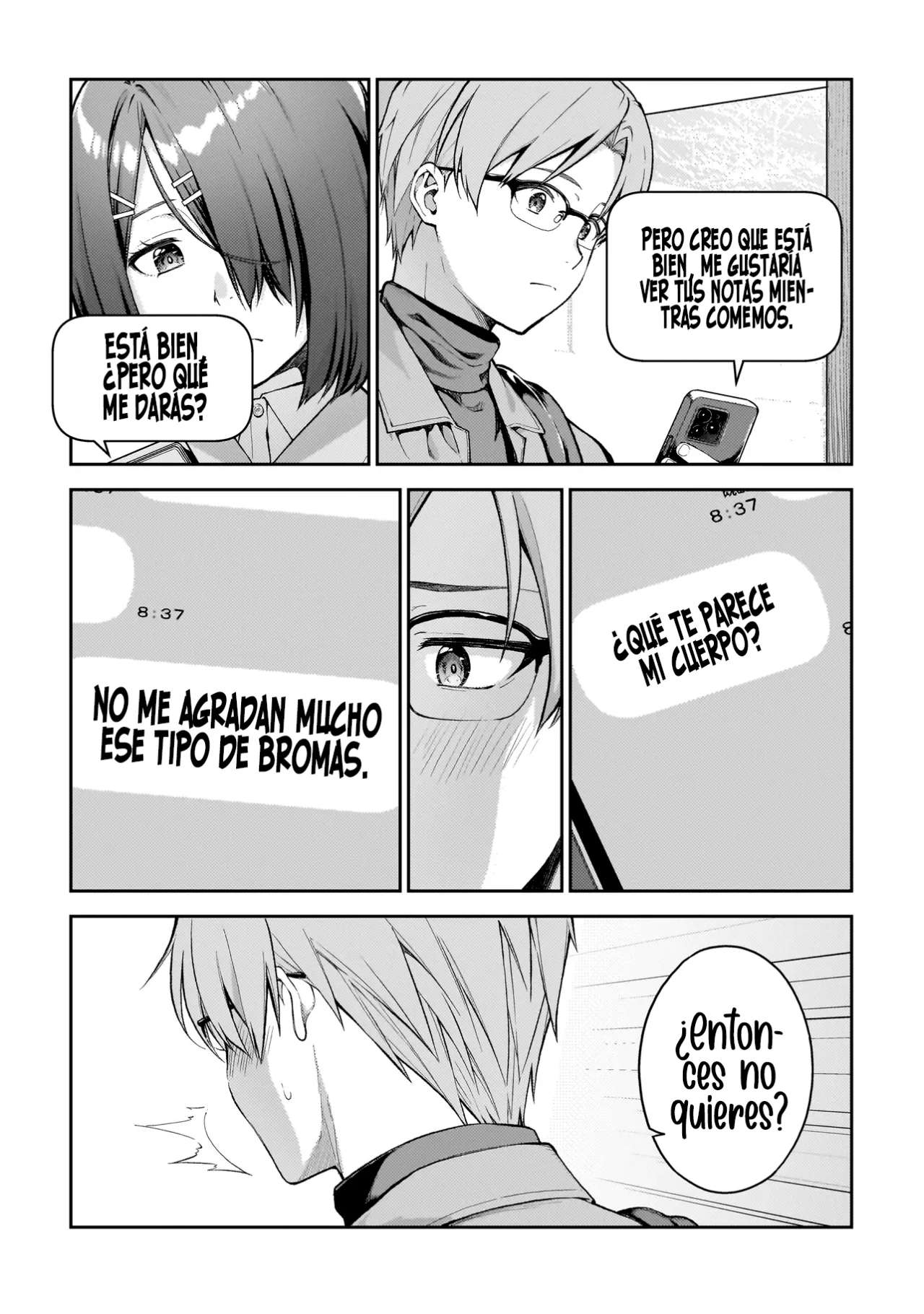 Wakaranai Desu Yoshida-san Capítulo 4 - Página 7 en español