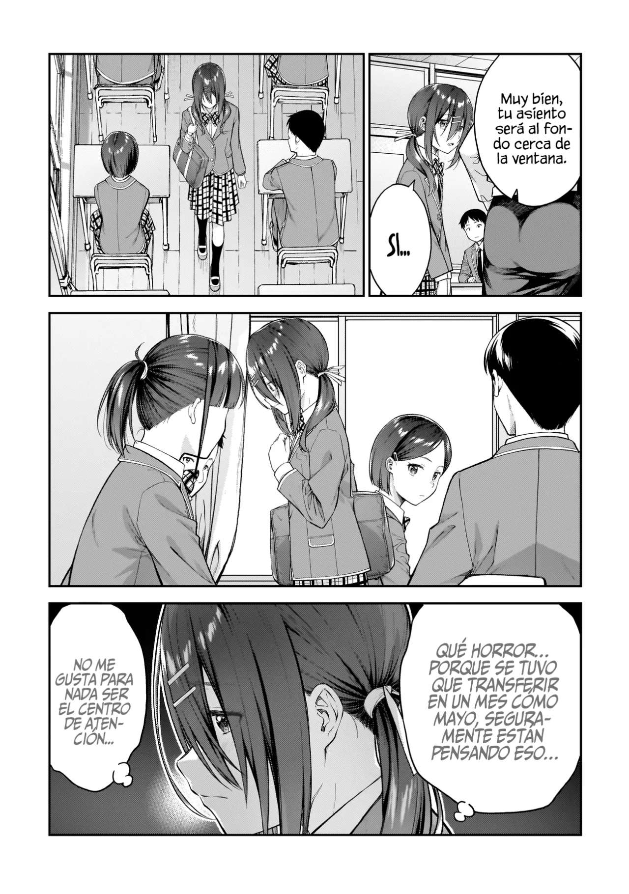 Wakaranai Desu Yoshida-san Capítulo 5 - Página 4 en español