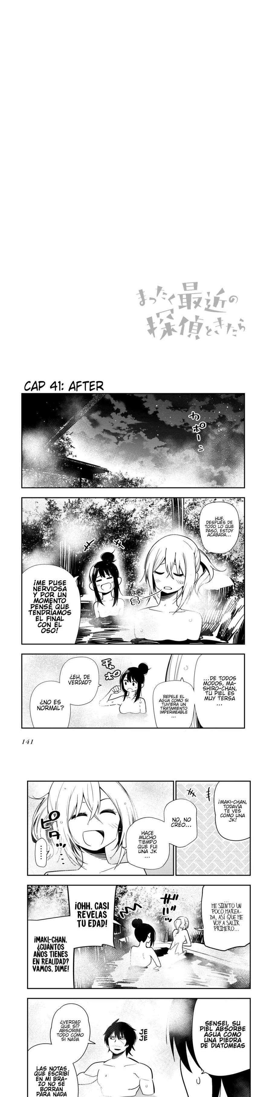Mattaku Saikin no Tantei to Kitara Capítulo 41 - Página 6 en español