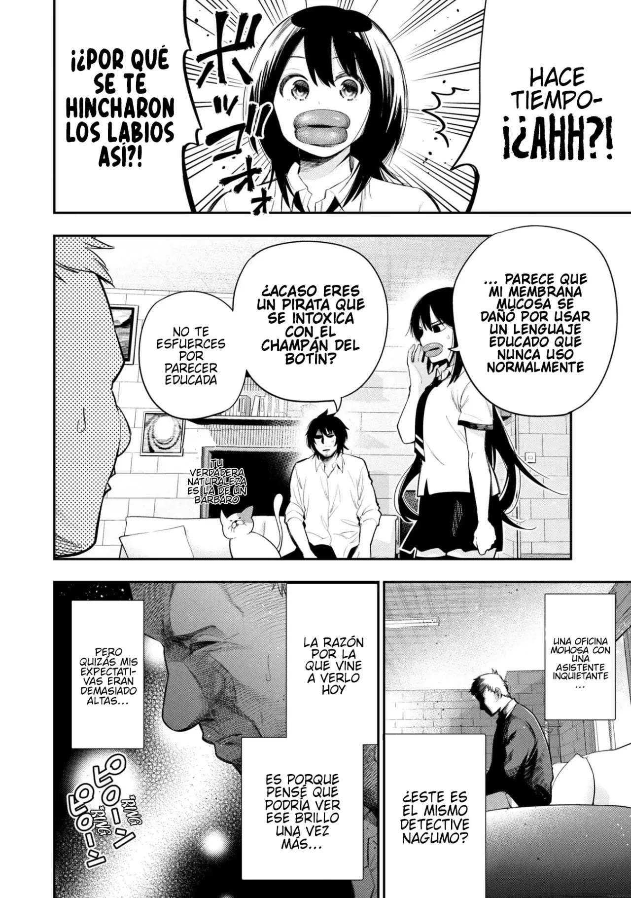 Mattaku Saikin no Tantei to Kitara Capítulo 55 - Página 8 en español