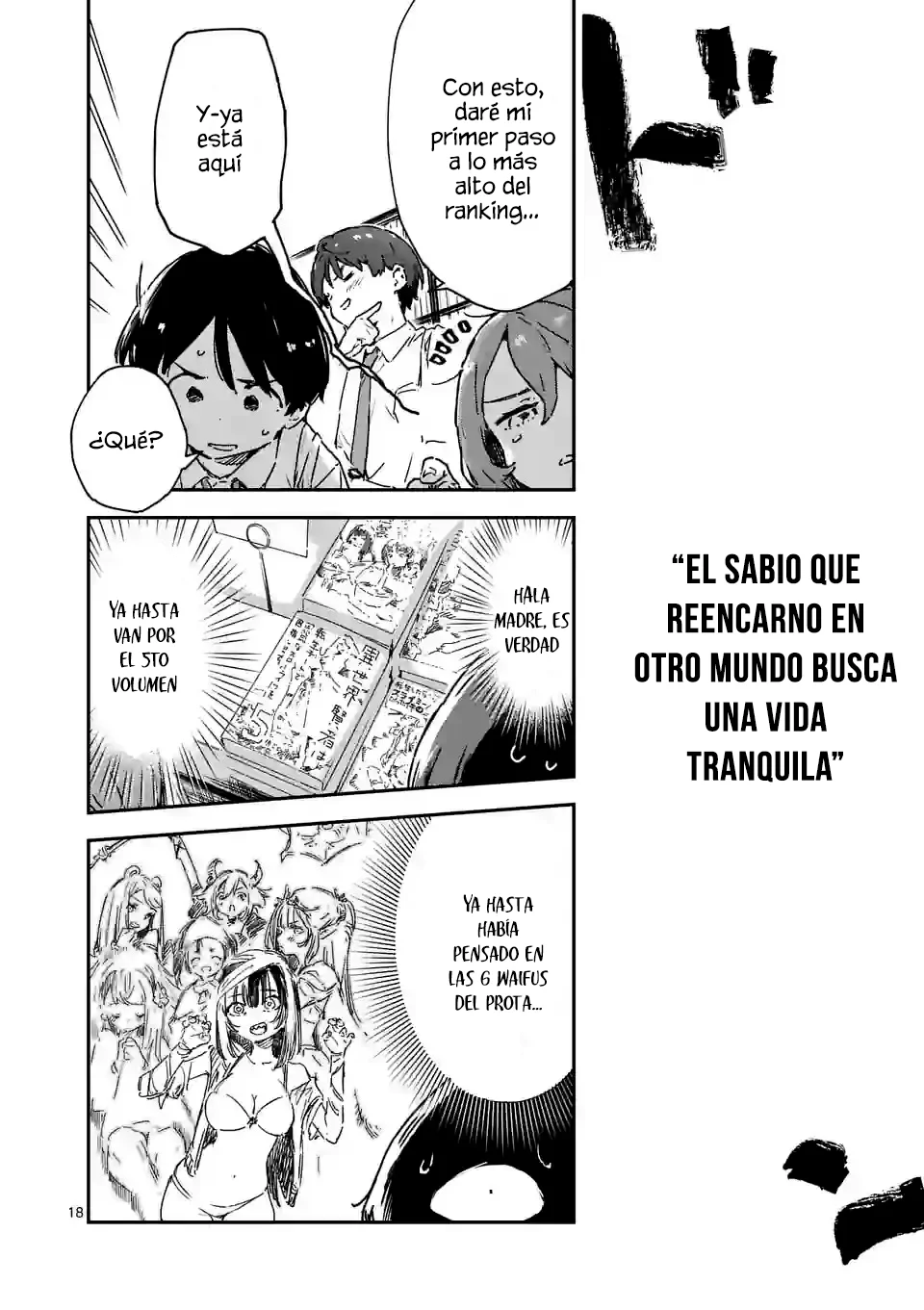 Too Many Losing Heroines Capítulo 8.2 - Página 9 en español