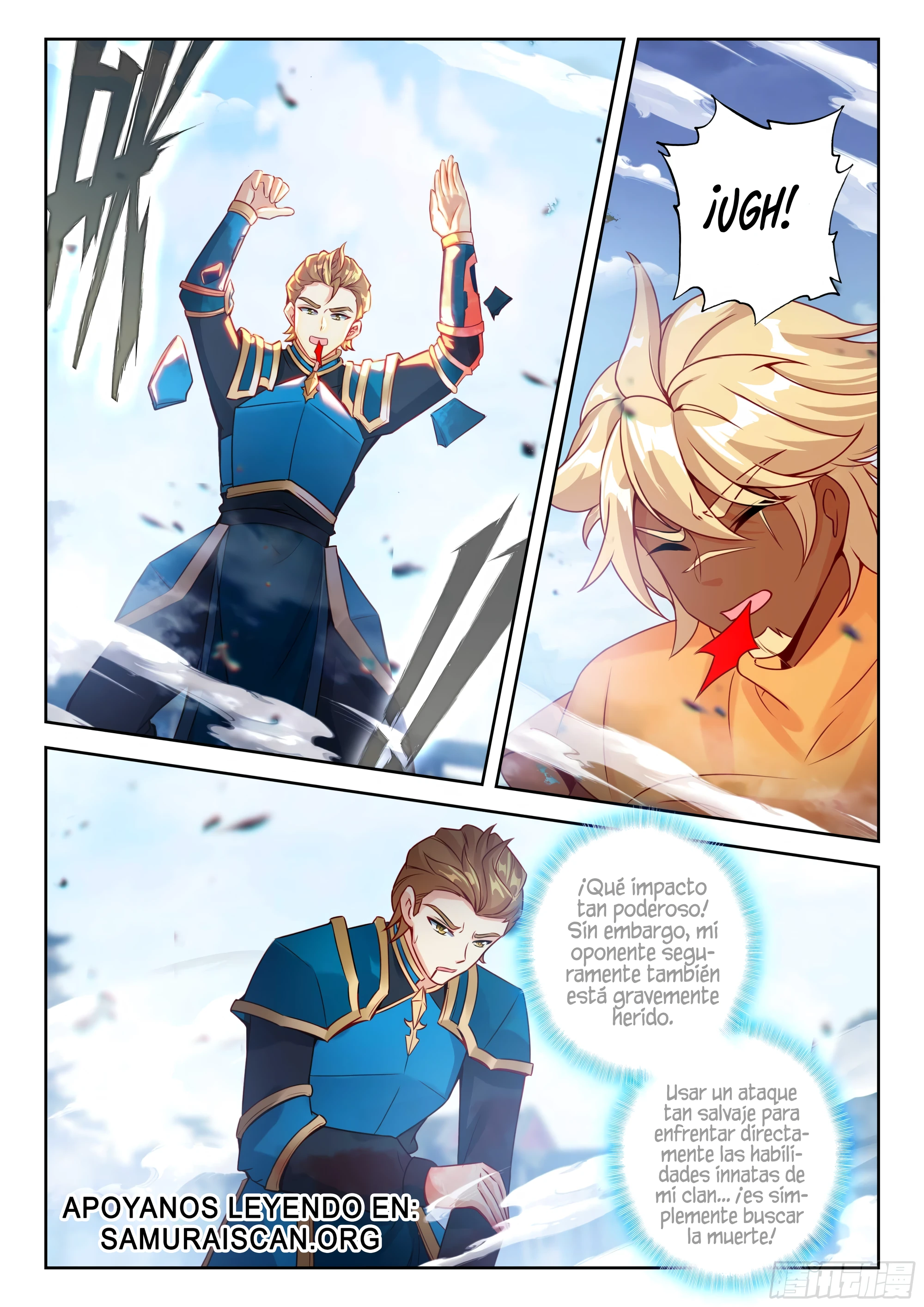 Combat Continent V: Renacimiento de TangSan Capítulo 211 - Página 10 en español