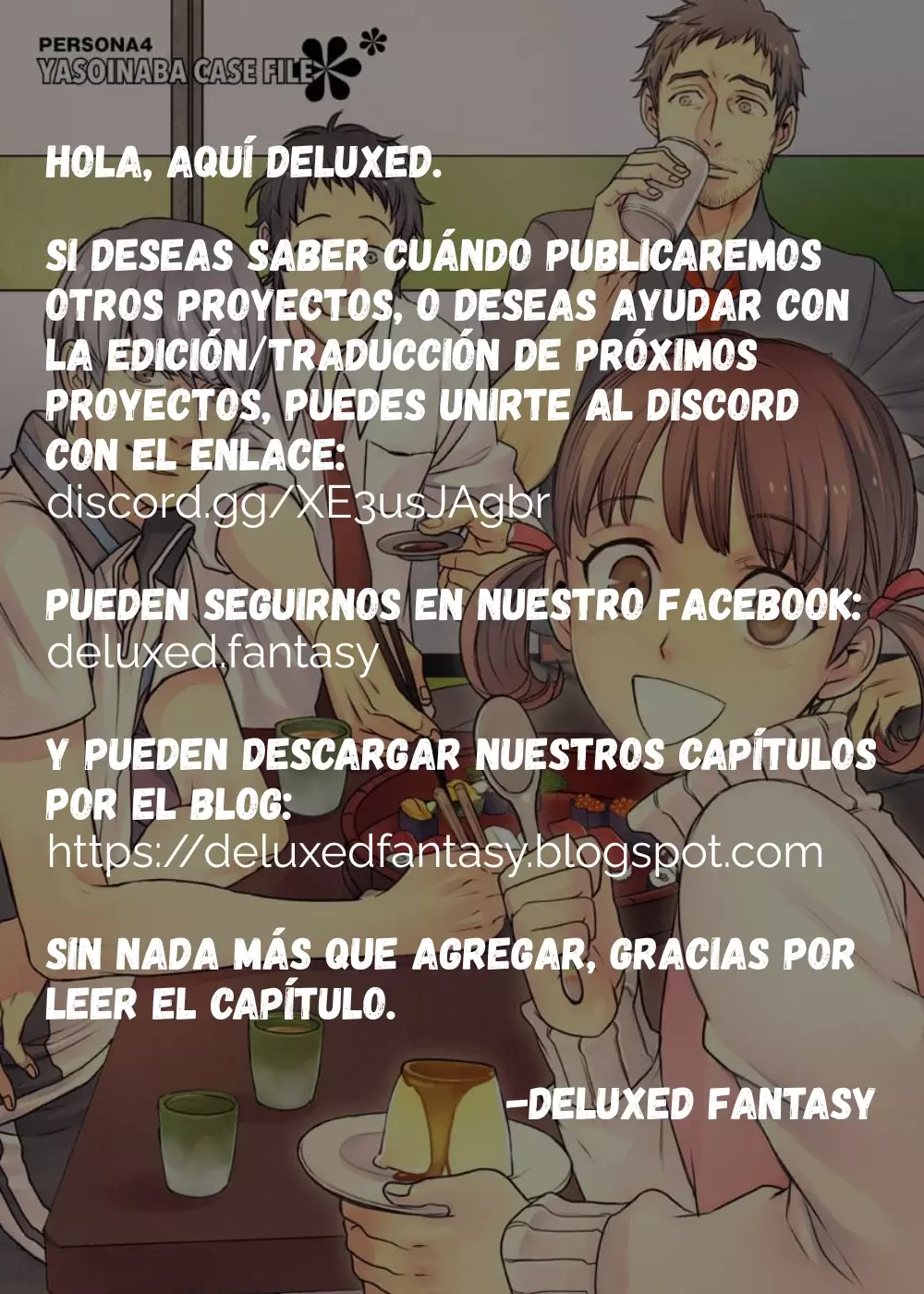 Persona 4: Expediente Yasoinaba Capítulo 1 - Página 14 en español