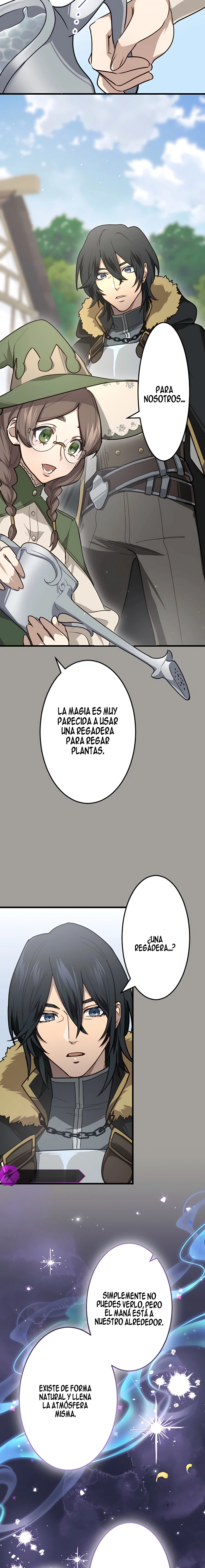 El Santo de la Espada que soñaba con magia Capítulo 3 - Página 12 en español