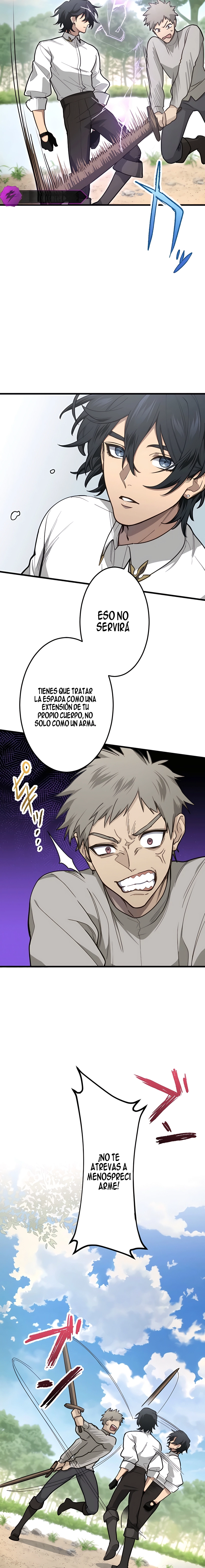 El Santo de la Espada que soñaba con magia Capítulo 3 - Página 3 en español