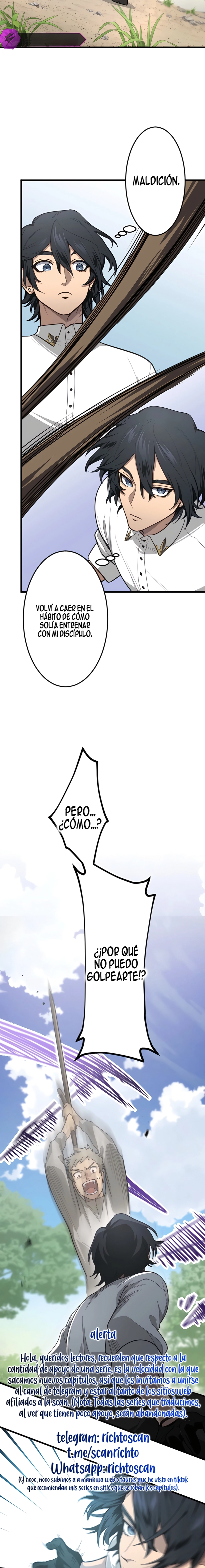 El Santo de la Espada que soñaba con magia Capítulo 3 - Página 4 en español