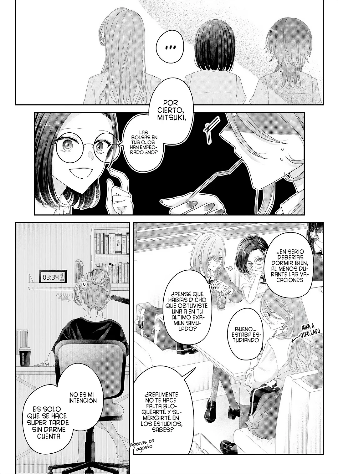 Kimi Meku Yoru ni Kogarete Capítulo 26 - Página 8 en español