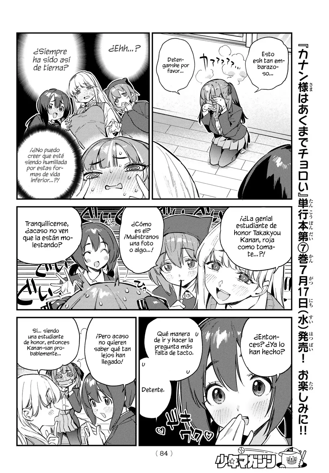 Kanan-sama Might be Easy Capítulo 100 - Página 6 en español