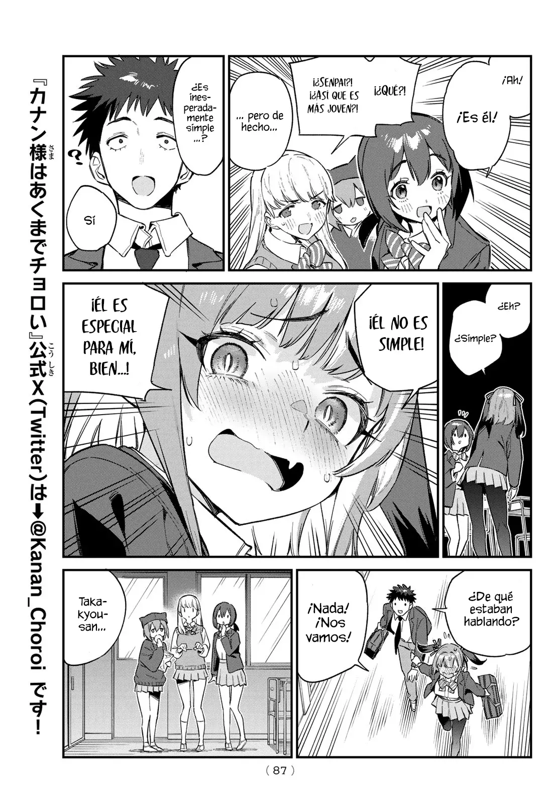 Kanan-sama Might be Easy Capítulo 100 - Página 9 en español
