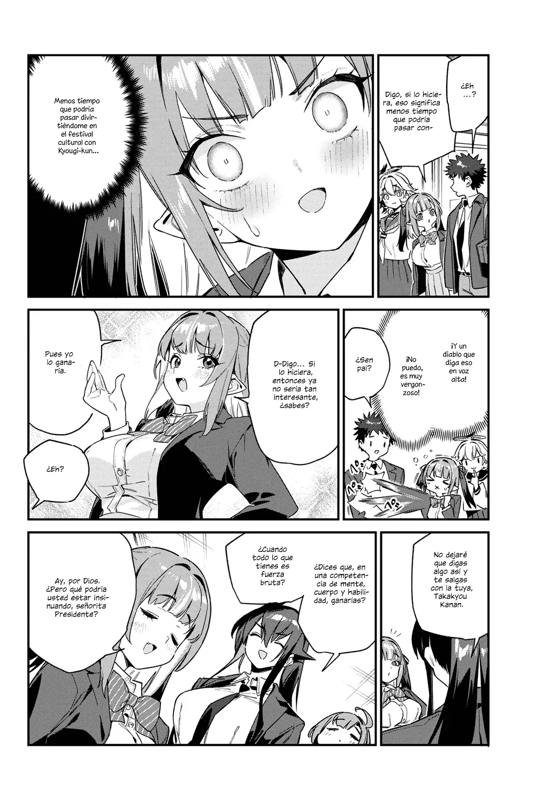 Kanan-sama Might be Easy Capítulo 102 - Página 10 en español