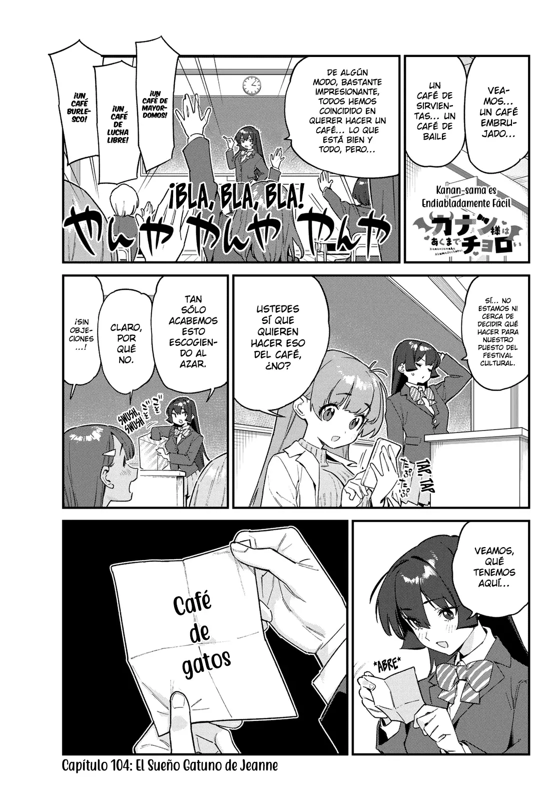 Kanan-sama Might be Easy Capítulo 104 - Página 5 en español