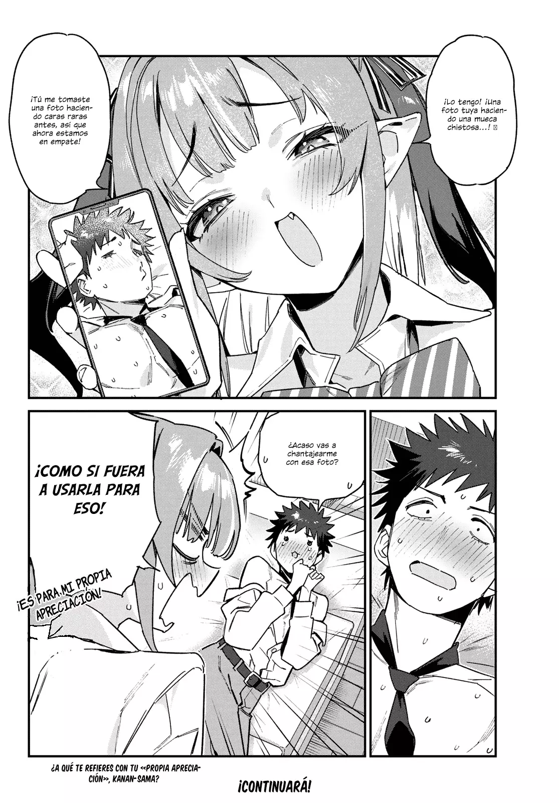 Kanan-sama Might be Easy Capítulo 109 - Página 12 en español