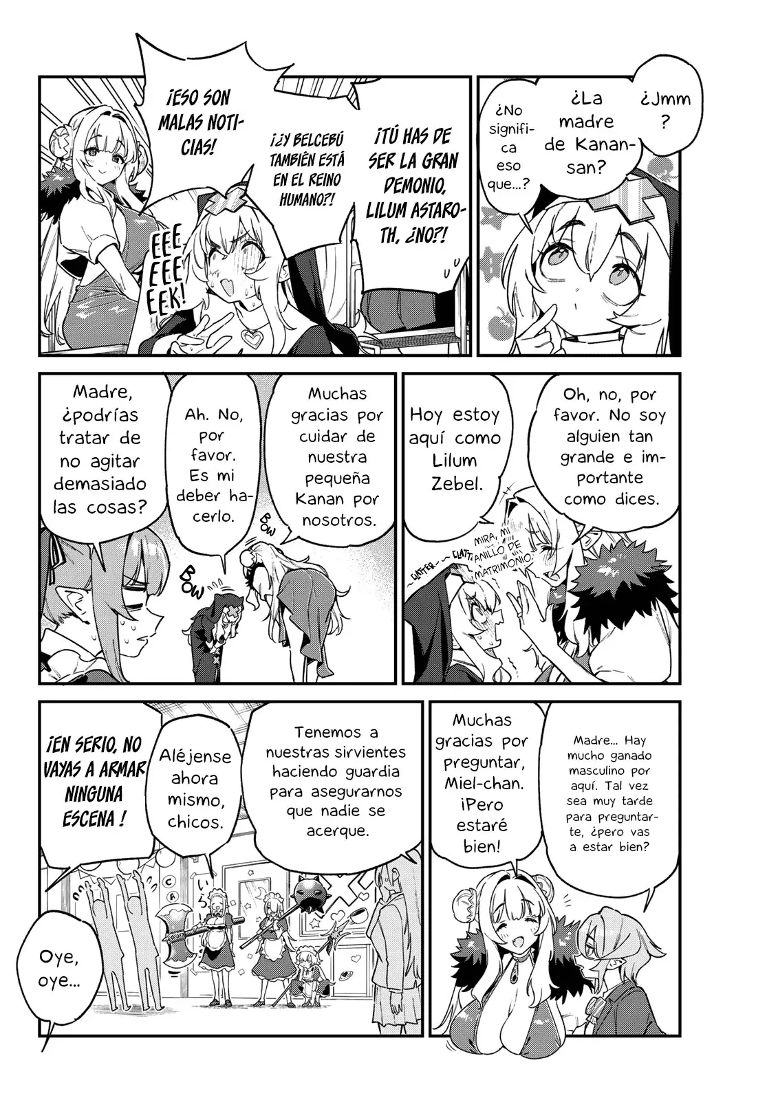 Kanan-sama Might be Easy Capítulo 112 - Página 8 en español