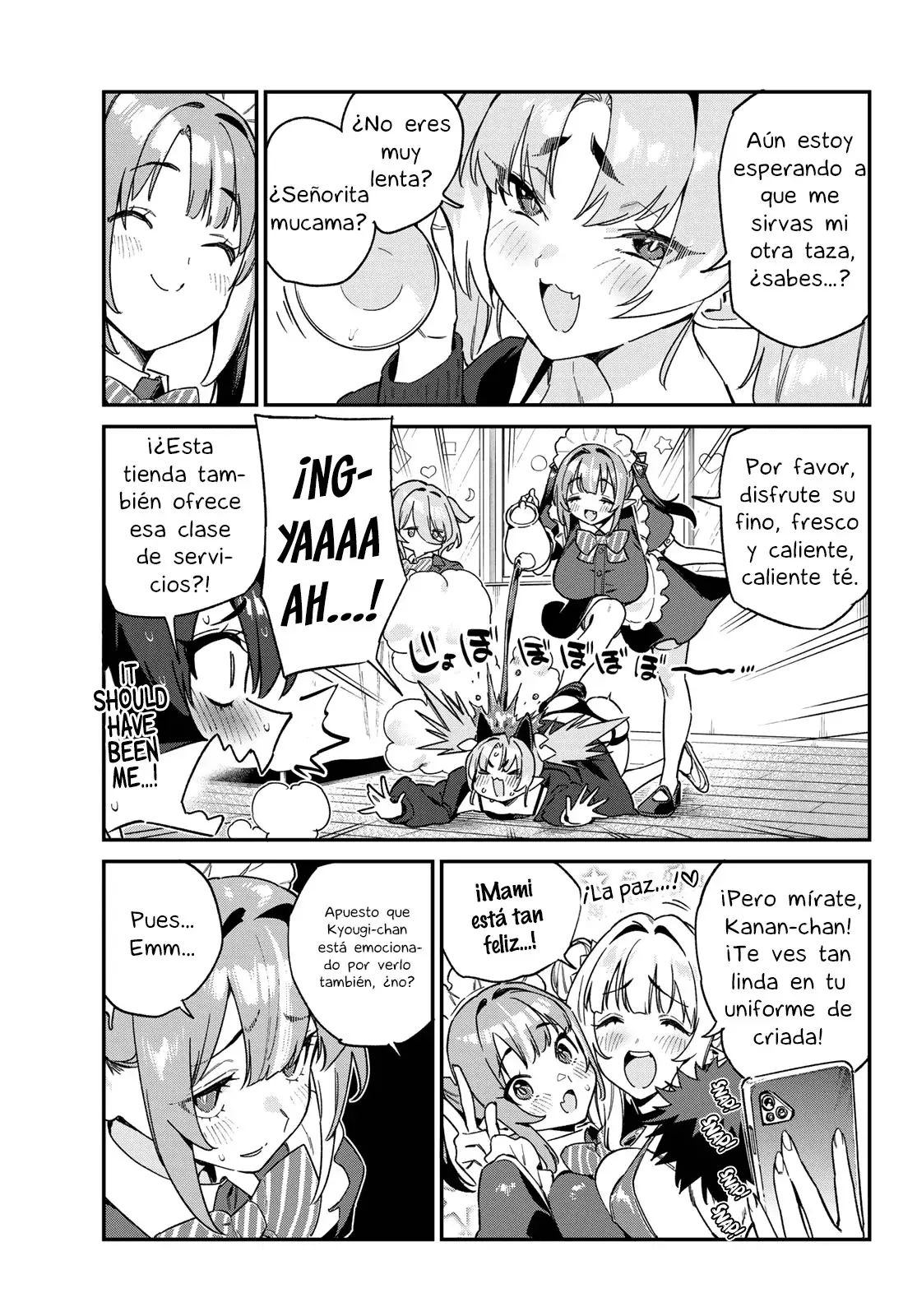 Kanan-sama Might be Easy Capítulo 112 - Página 9 en español