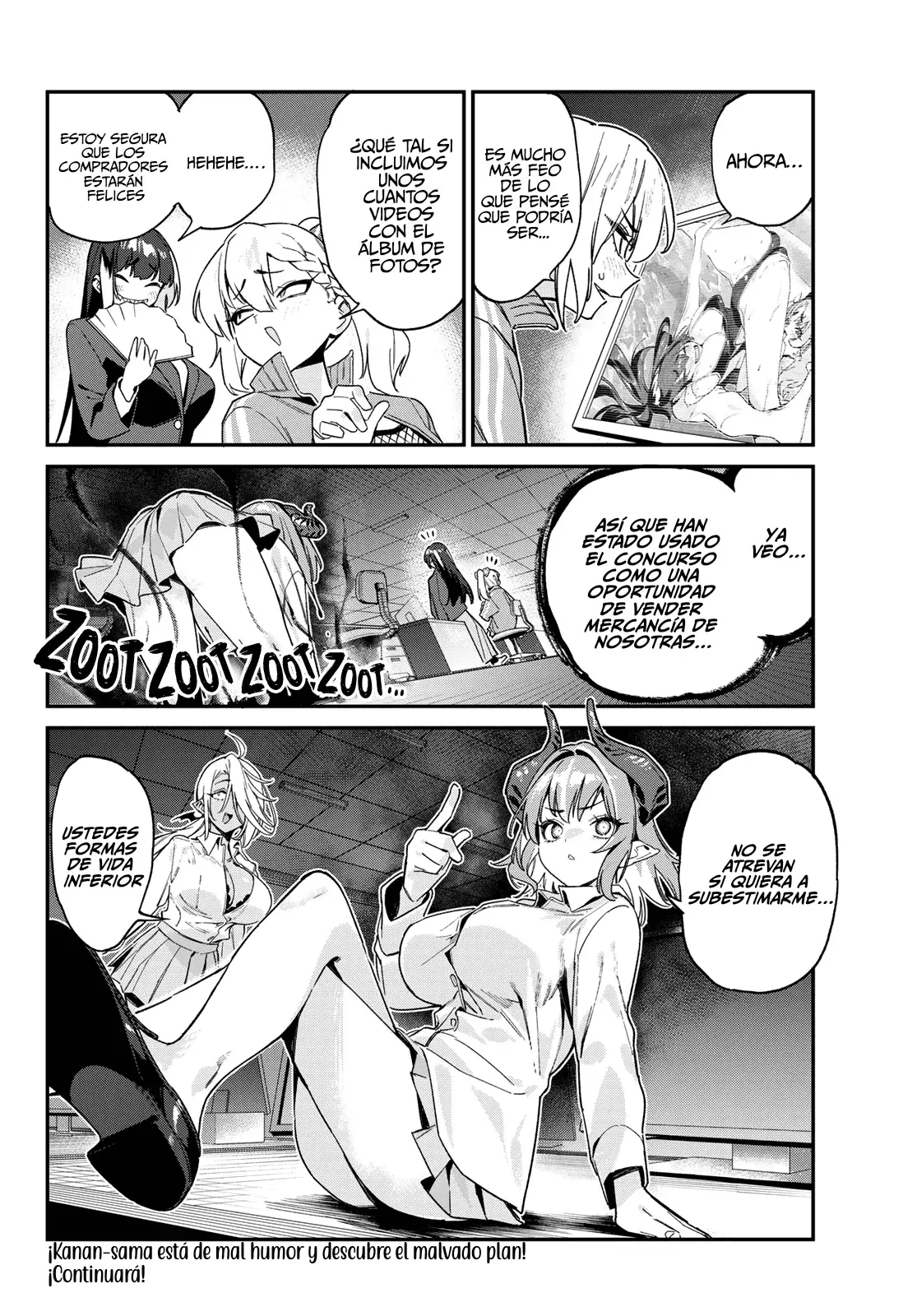 Kanan-sama Might be Easy Capítulo 124 - Página 12 en español