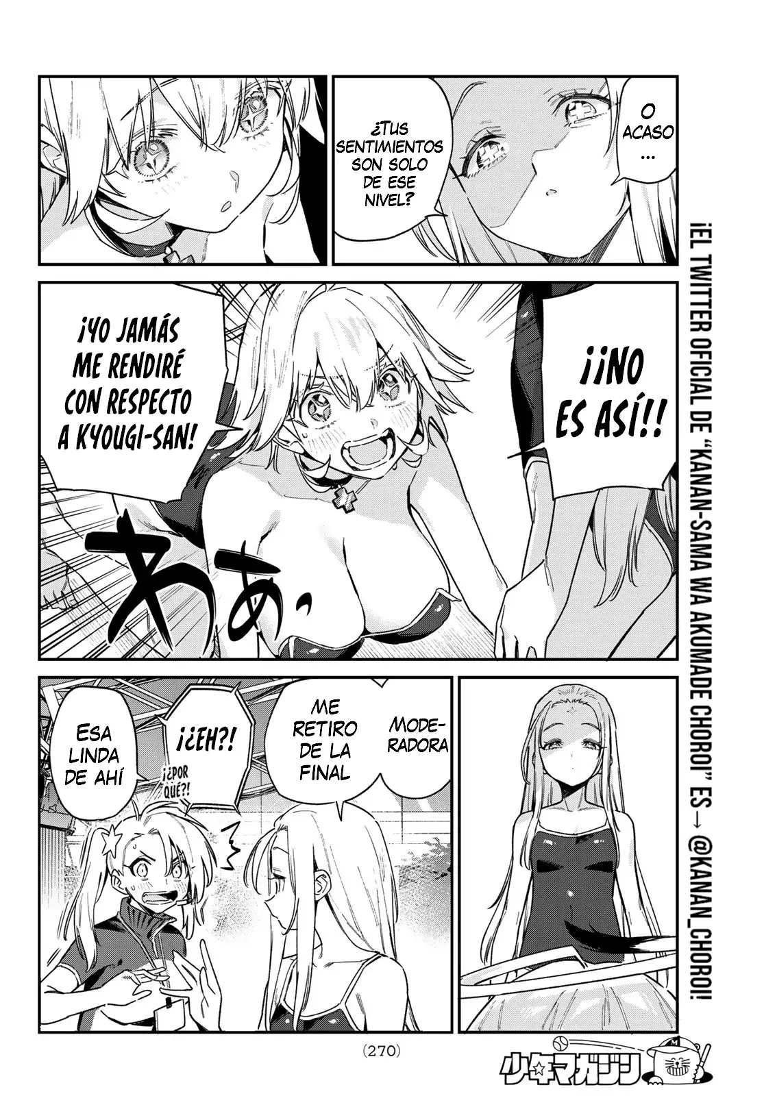 Kanan-sama Might be Easy Capítulo 129 - Página 8 en español