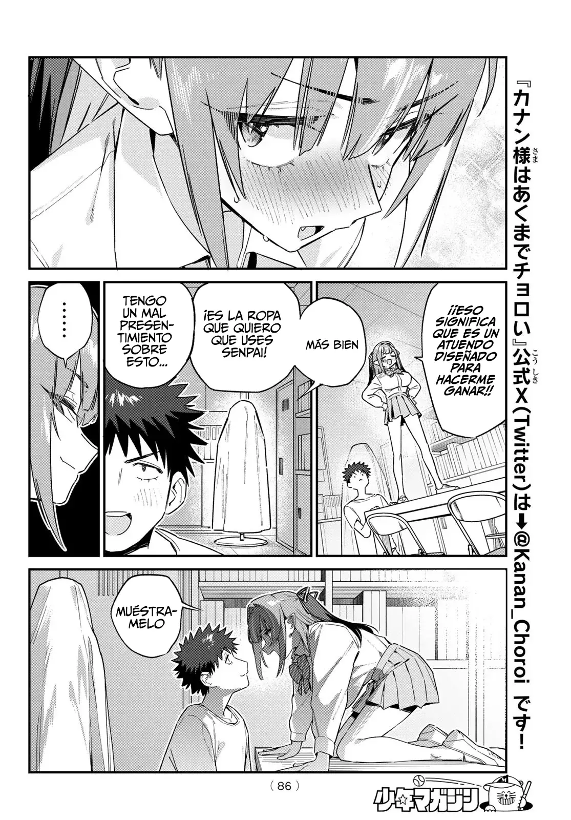 Kanan-sama Might be Easy Capítulo 130 - Página 11 en español