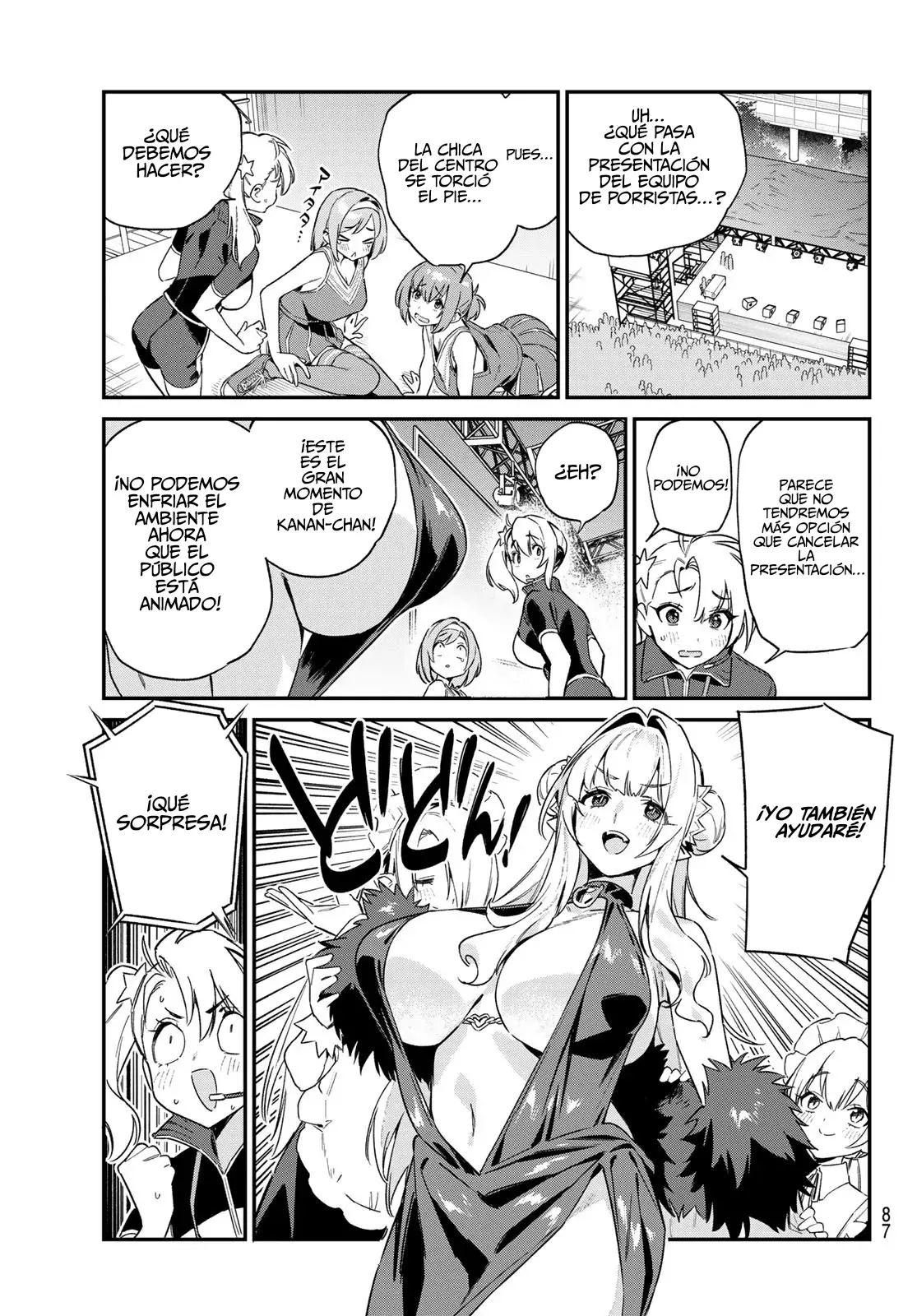 Kanan-sama Might be Easy Capítulo 130 - Página 12 en español