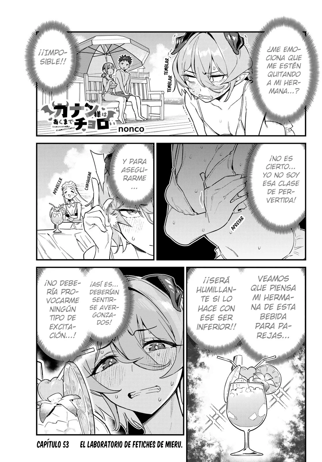 Kanan-sama Might be Easy Capítulo 53 - Página 3 en español