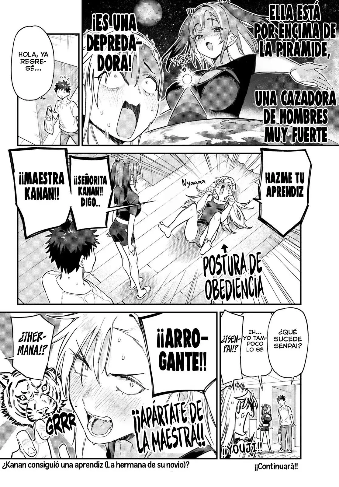 Kanan-sama Might be Easy Capítulo 59 - Página 10 en español