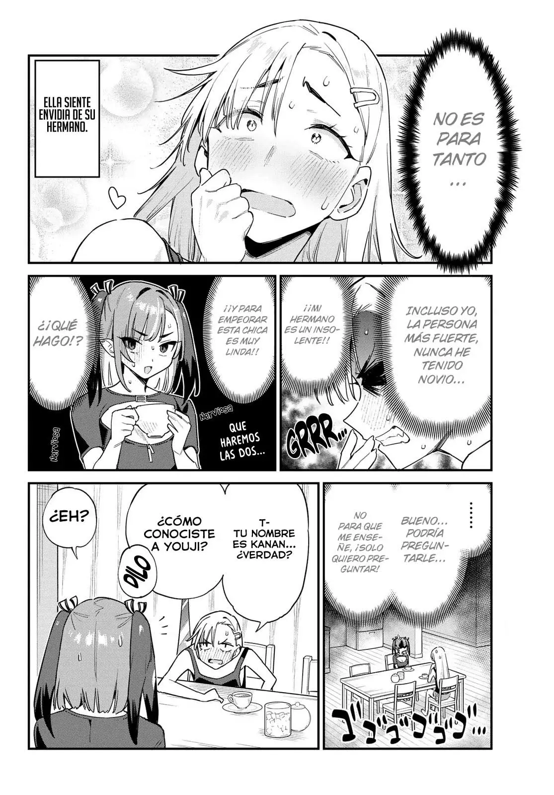 Kanan-sama Might be Easy Capítulo 59 - Página 4 en español