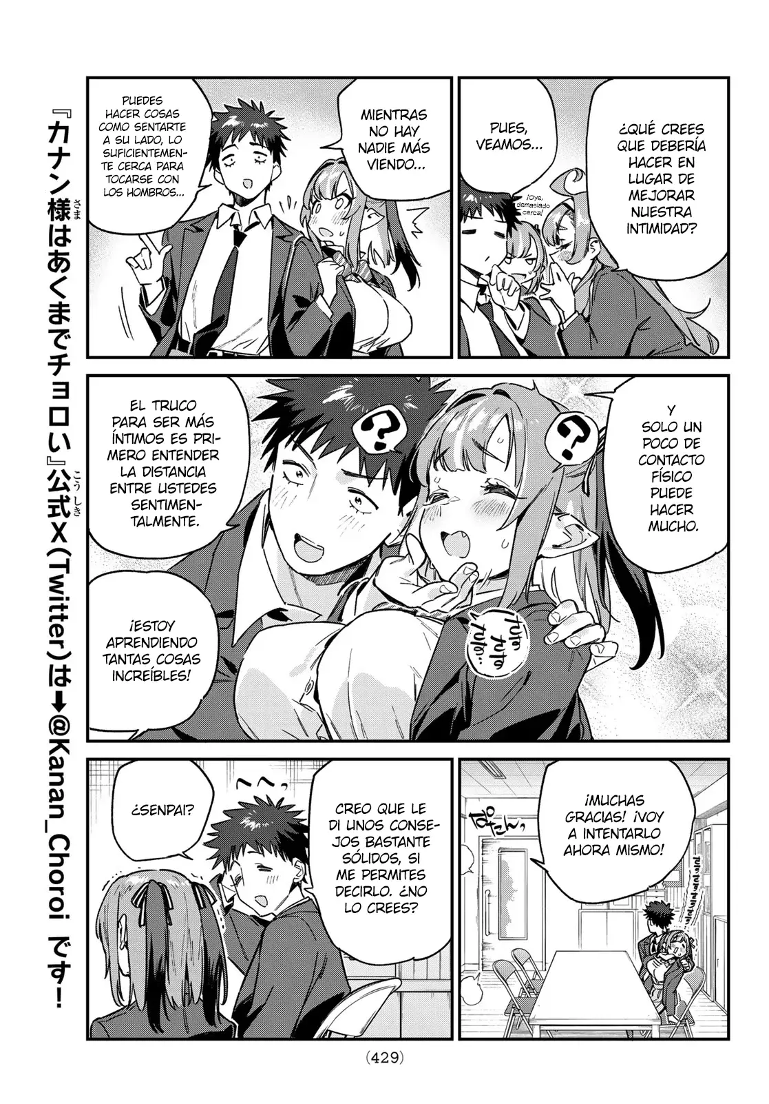 Kanan-sama Might be Easy Capítulo 95 - Página 8 en español