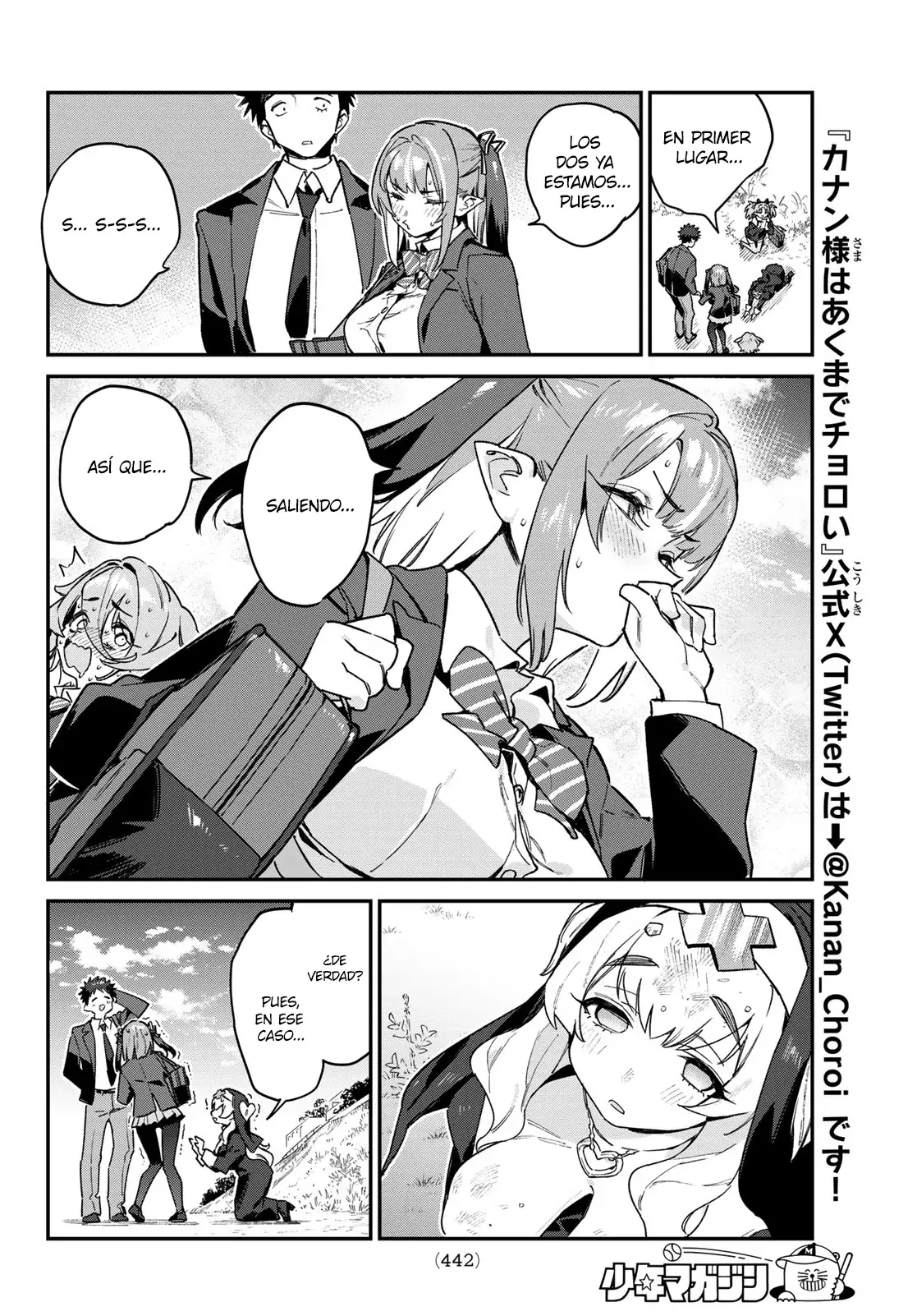 Kanan-sama Might be Easy Capítulo 96 - Página 7 en español