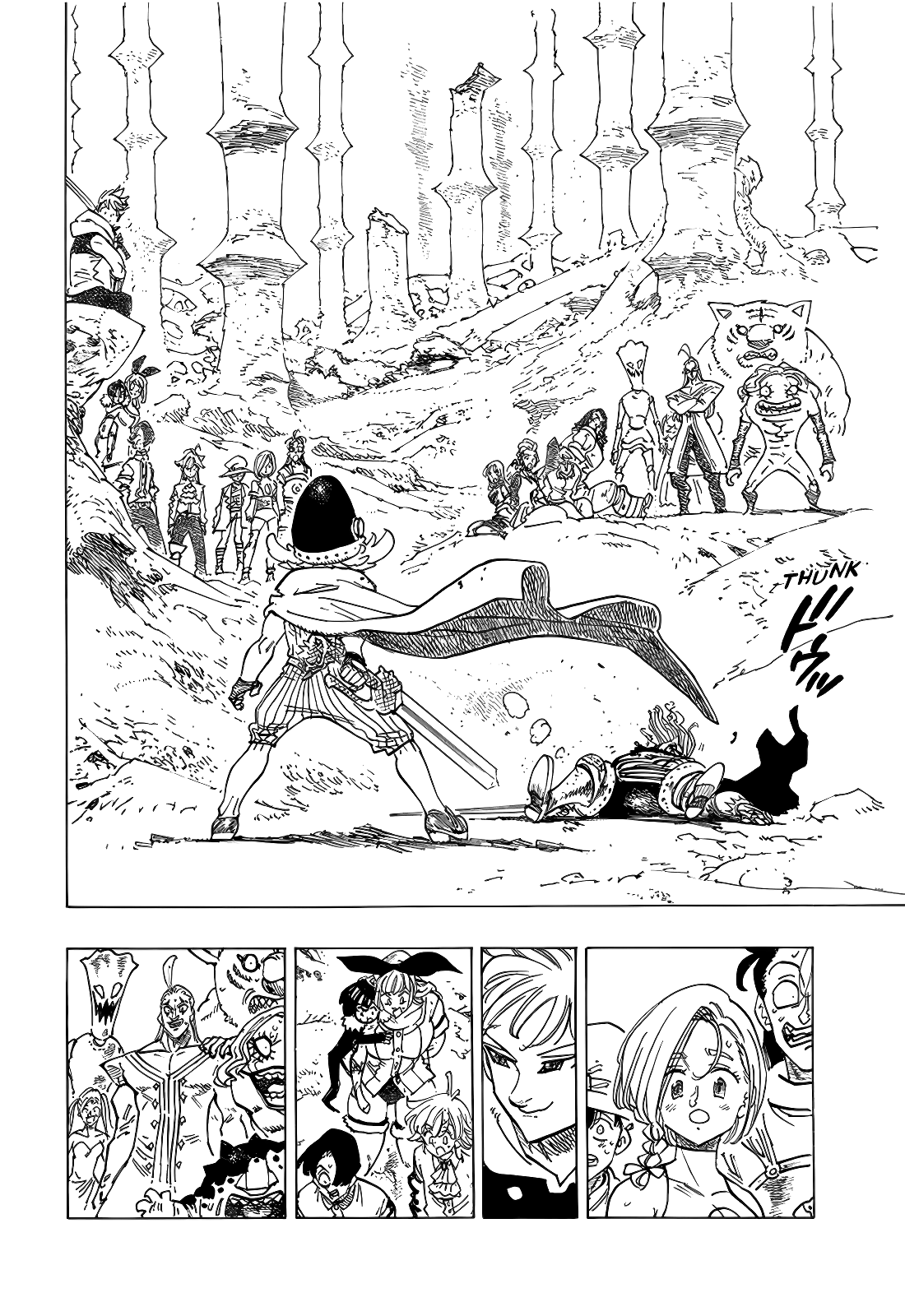 Mokushiroku no Yonkishi Capítulo 127 - Página 4 en español