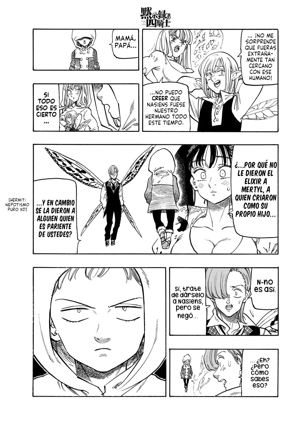 Mokushiroku no Yonkishi Capítulo 143 - Página 16 en español