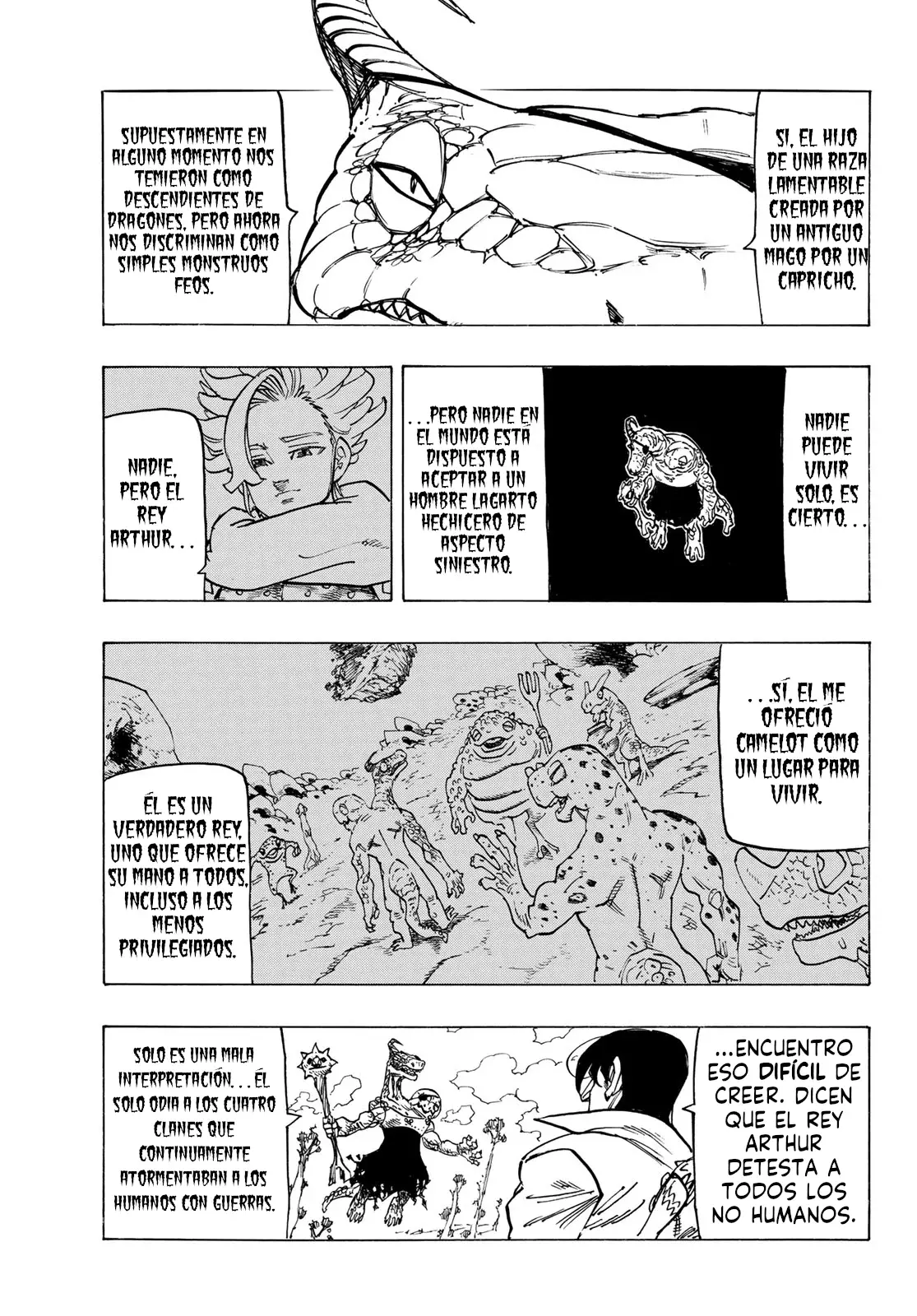 Mokushiroku no Yonkishi Capítulo 143 - Página 8 en español