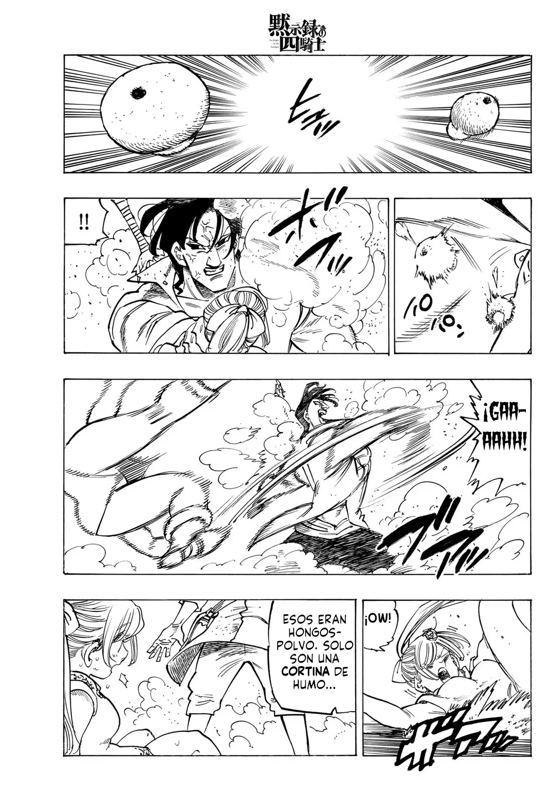 Mokushiroku no Yonkishi Capítulo 144 - Página 4 en español