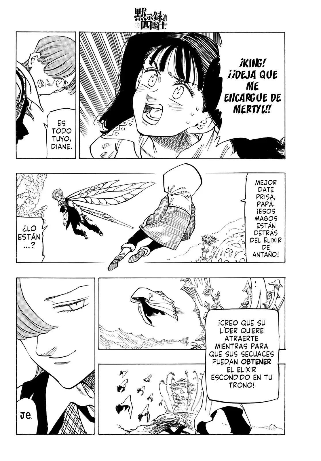 Mokushiroku no Yonkishi Capítulo 145 - Página 7 en español