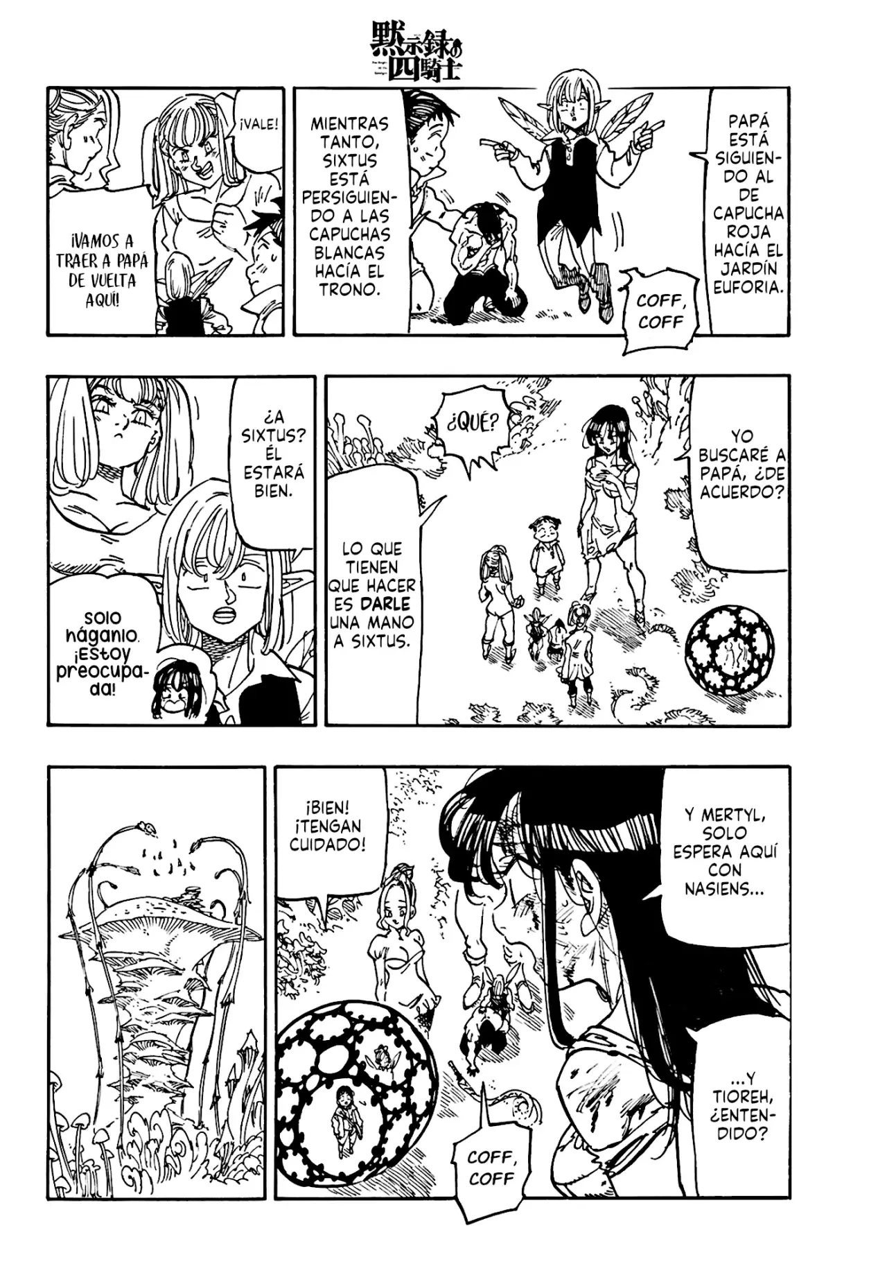 Mokushiroku no Yonkishi Capítulo 147 - Página 9 en español