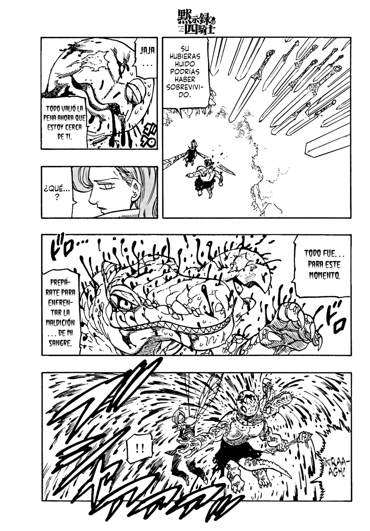Mokushiroku no Yonkishi Capítulo 148 - Página 6 en español